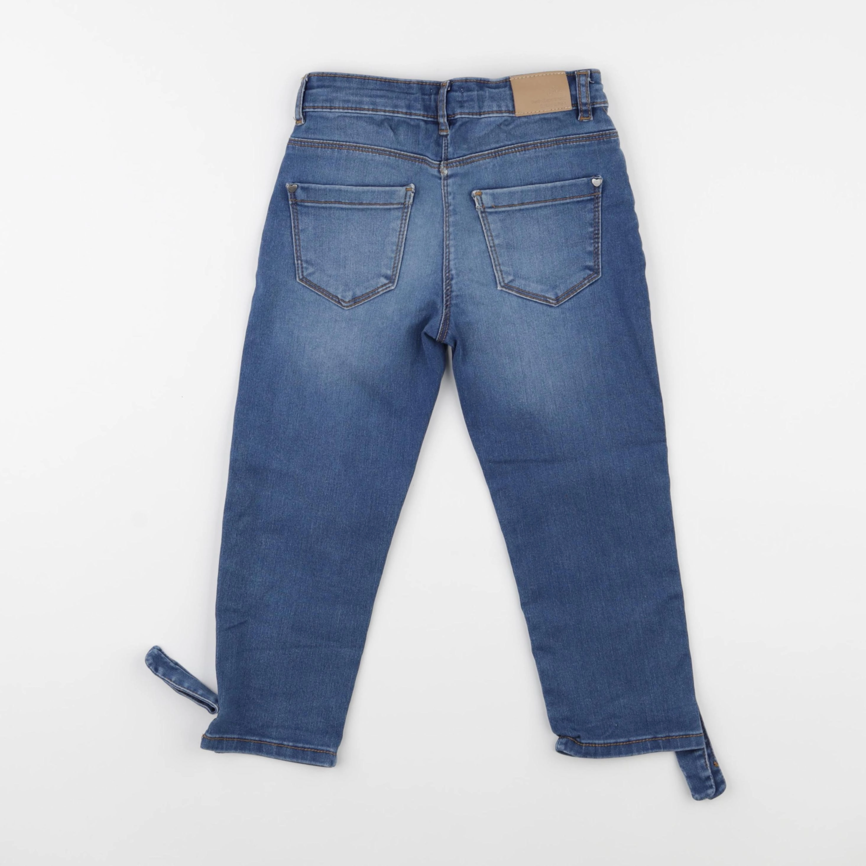 Vertbaudet - pantacourt bleu - 8 ans
