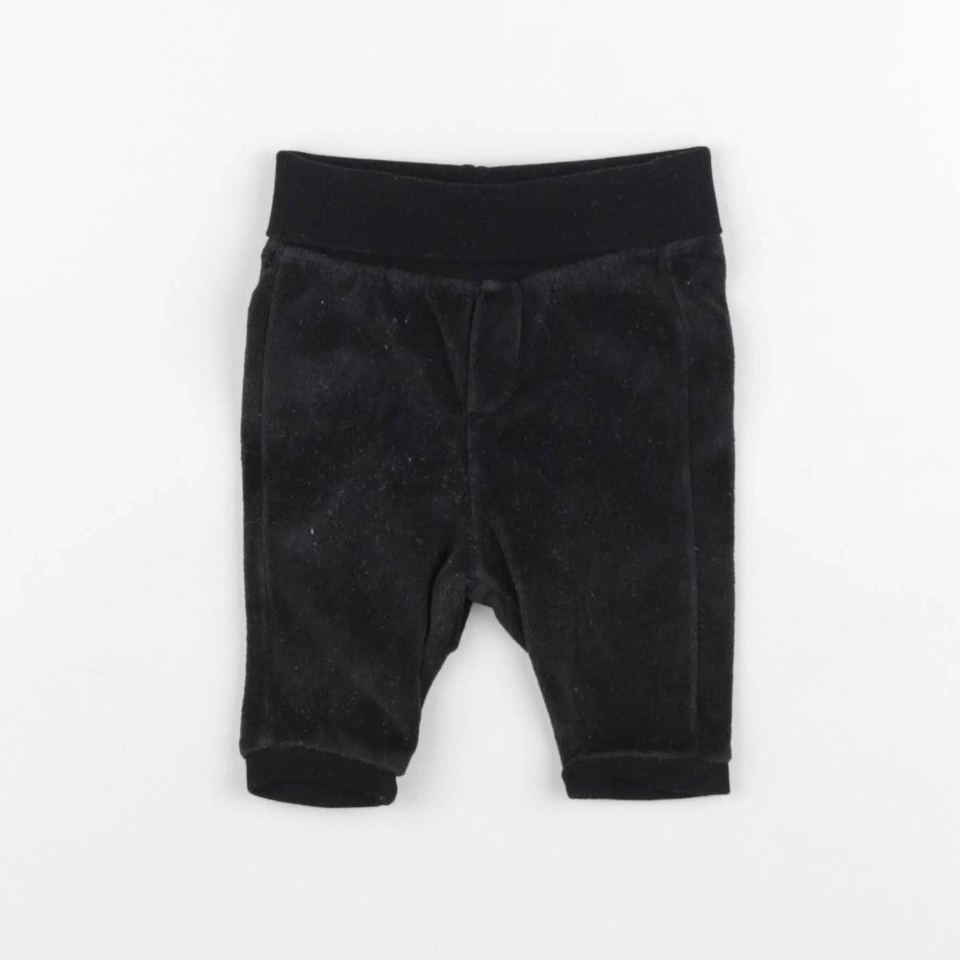 H&M - pantalon noir - 0/1 mois