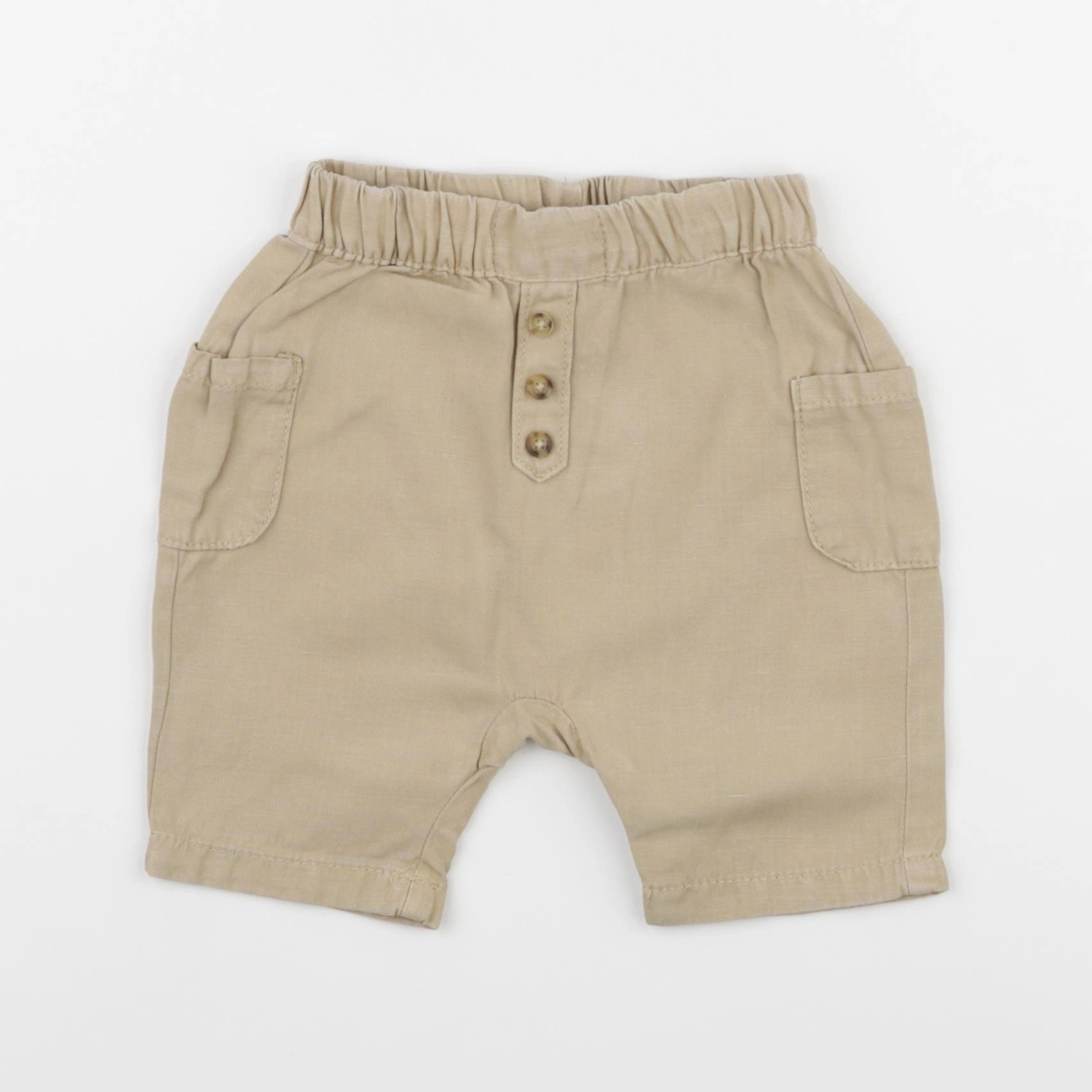 Tape à l'oeil - short marron - 6 mois