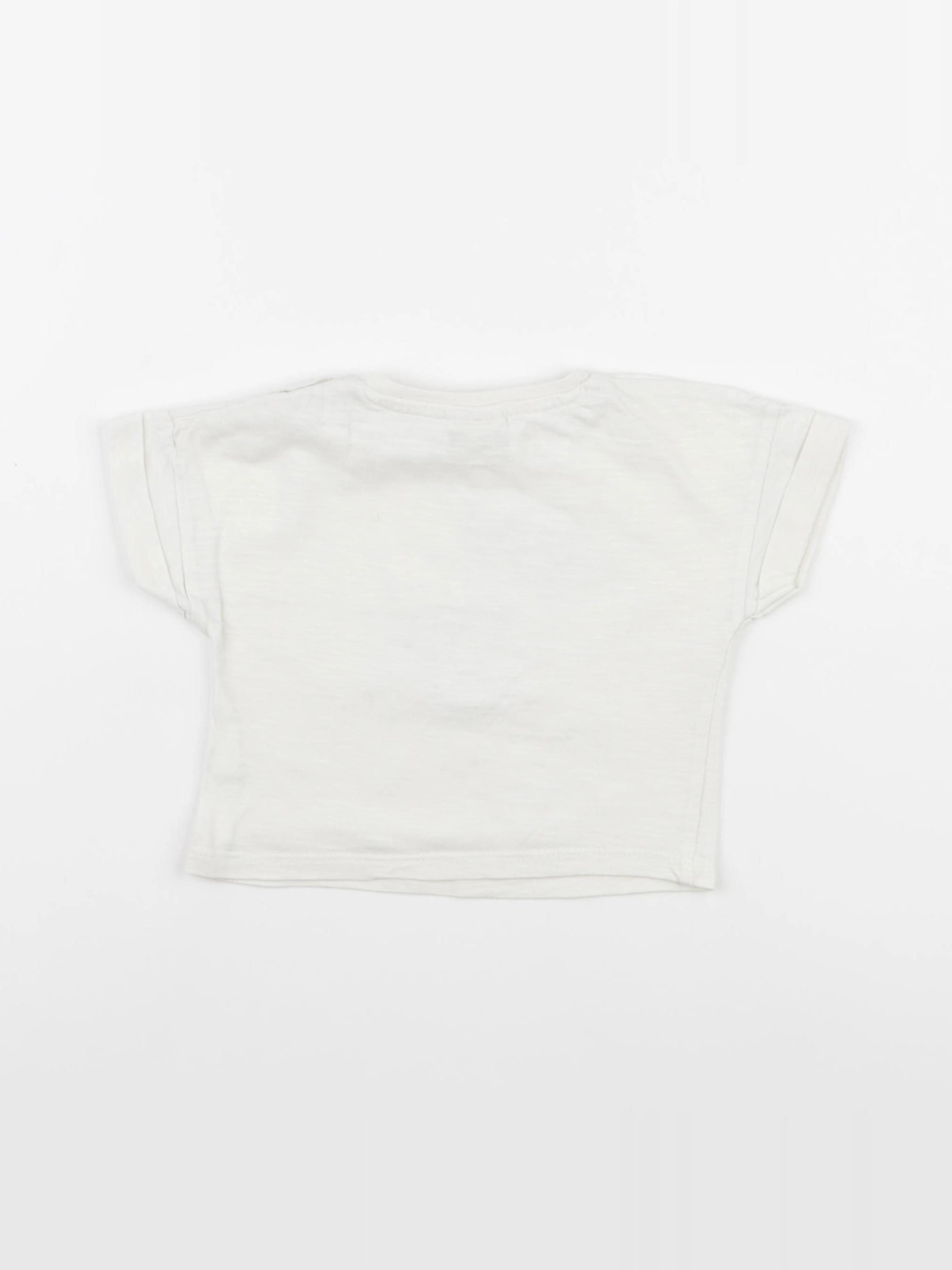 Tape à l'oeil - tee-shirt blanc - 6 mois