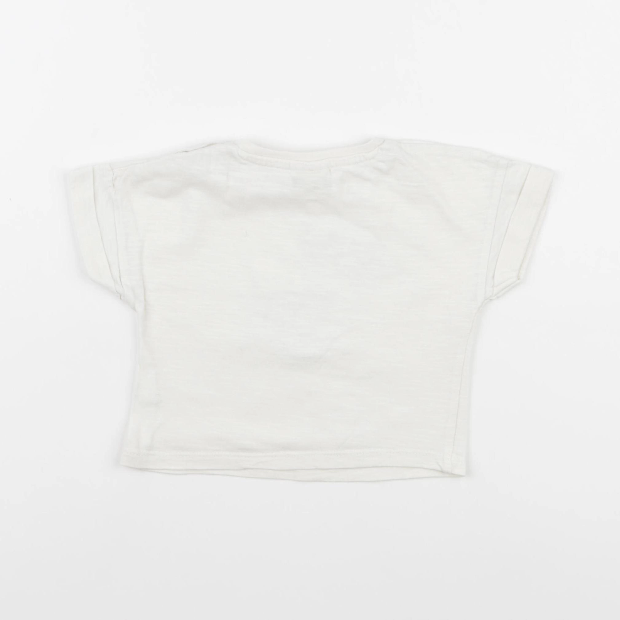 Tape à l'oeil - tee-shirt blanc - 6 mois
