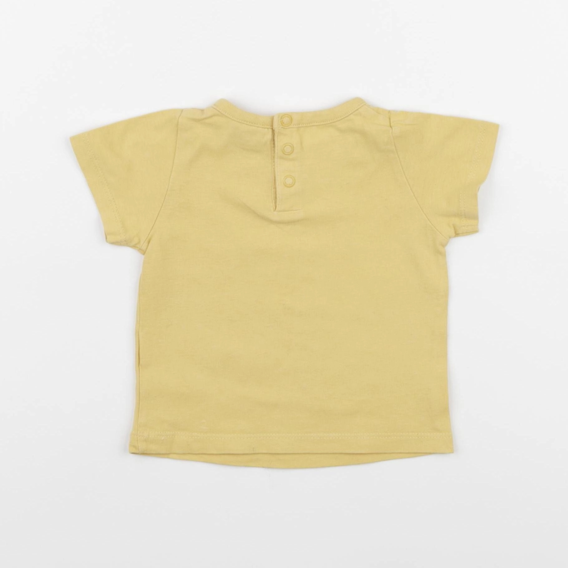Tape à l'oeil - tee-shirt jaune - 6 mois