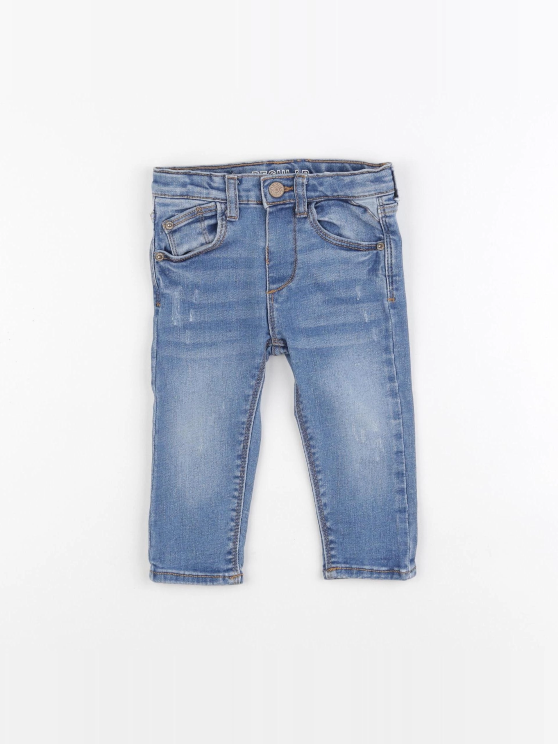 Zara - jean bleu - 9/12 mois