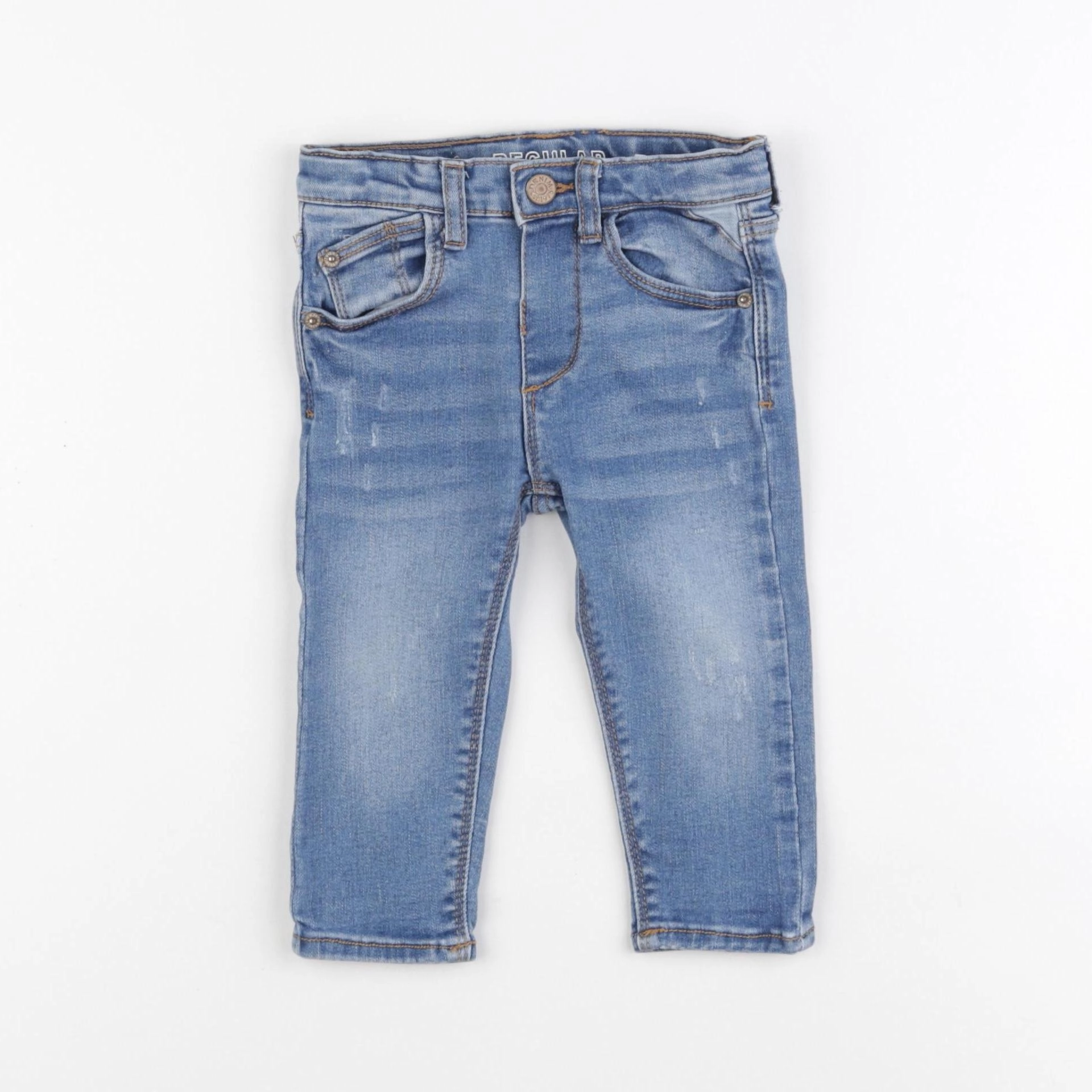 Zara - jean bleu - 9/12 mois