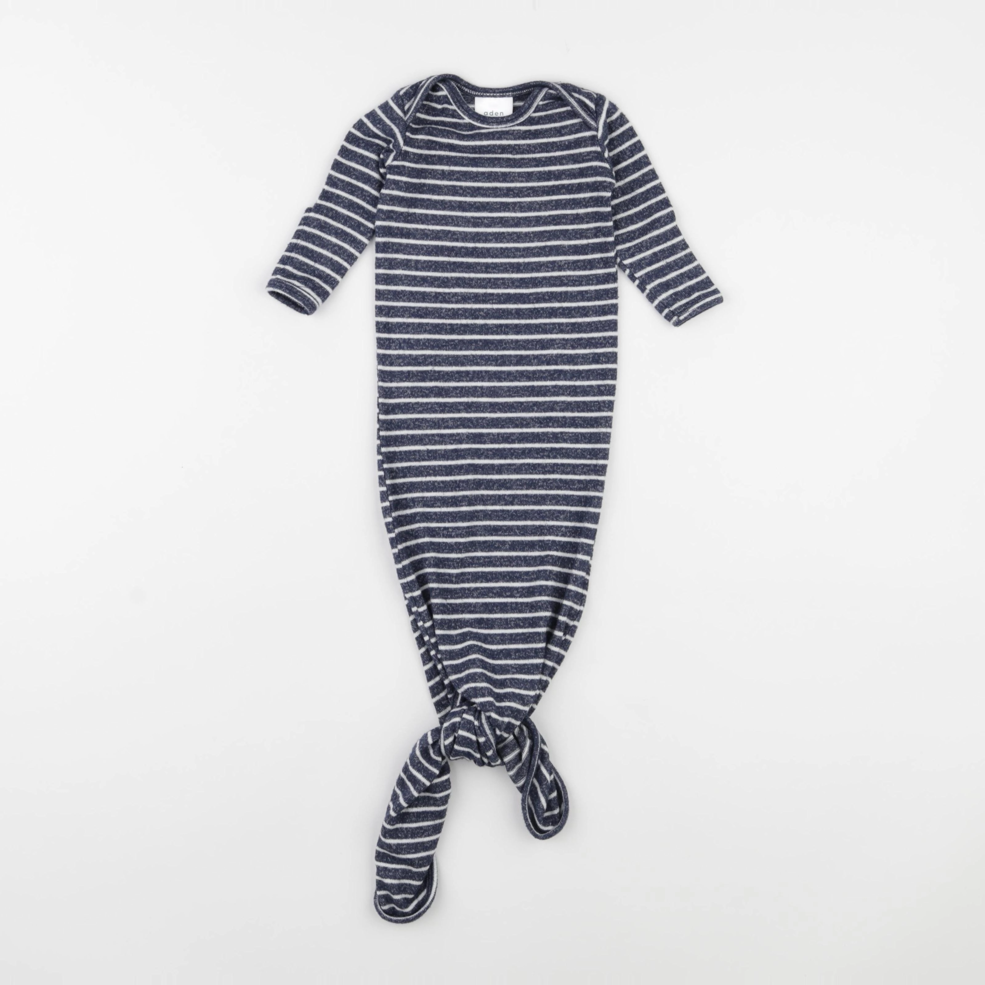 Aden + Anaïs - pyjama d'emmaillotage coton bleu - 6 mois