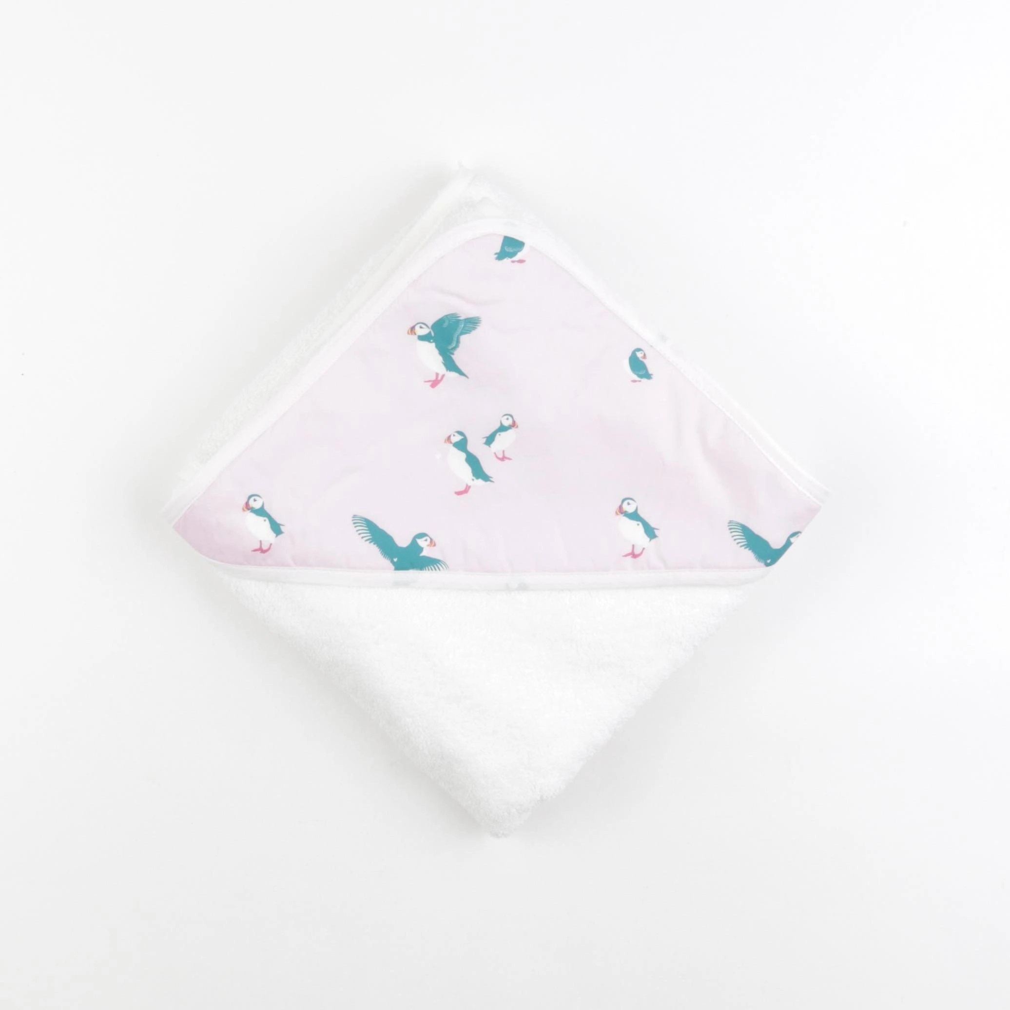 Milinane - Cape de bain MACAREUX - 80x80 cm