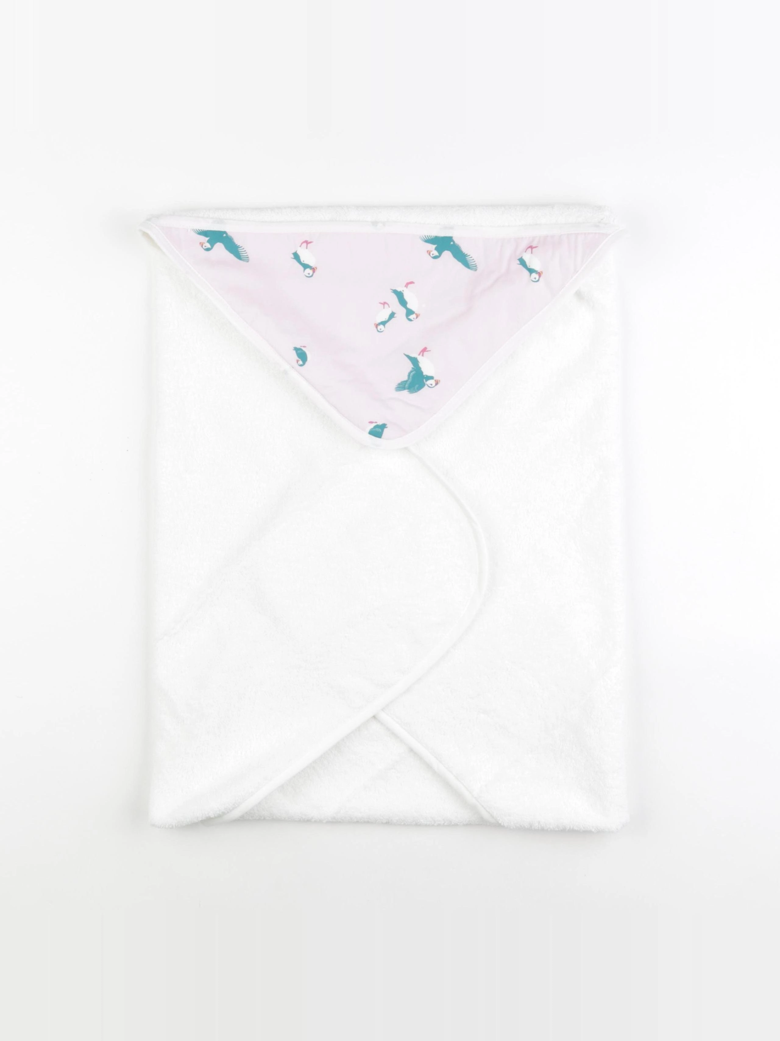 Milinane - Cape de bain MACAREUX - 80x80 cm