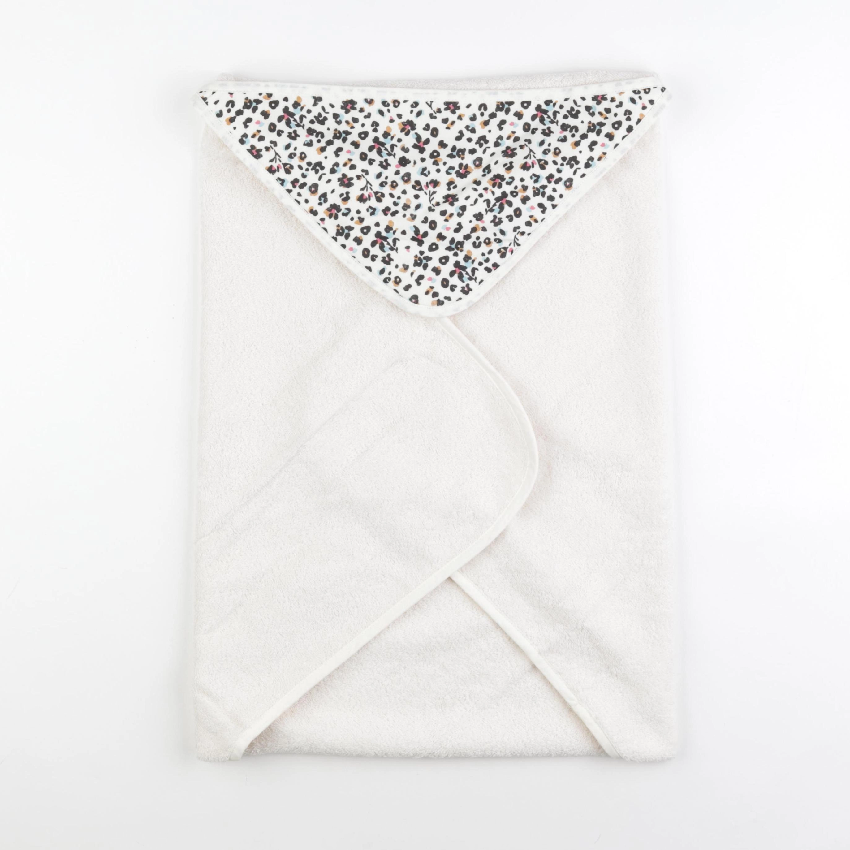 Milinane - Cape de bain LEOPARD - 80x80 cm