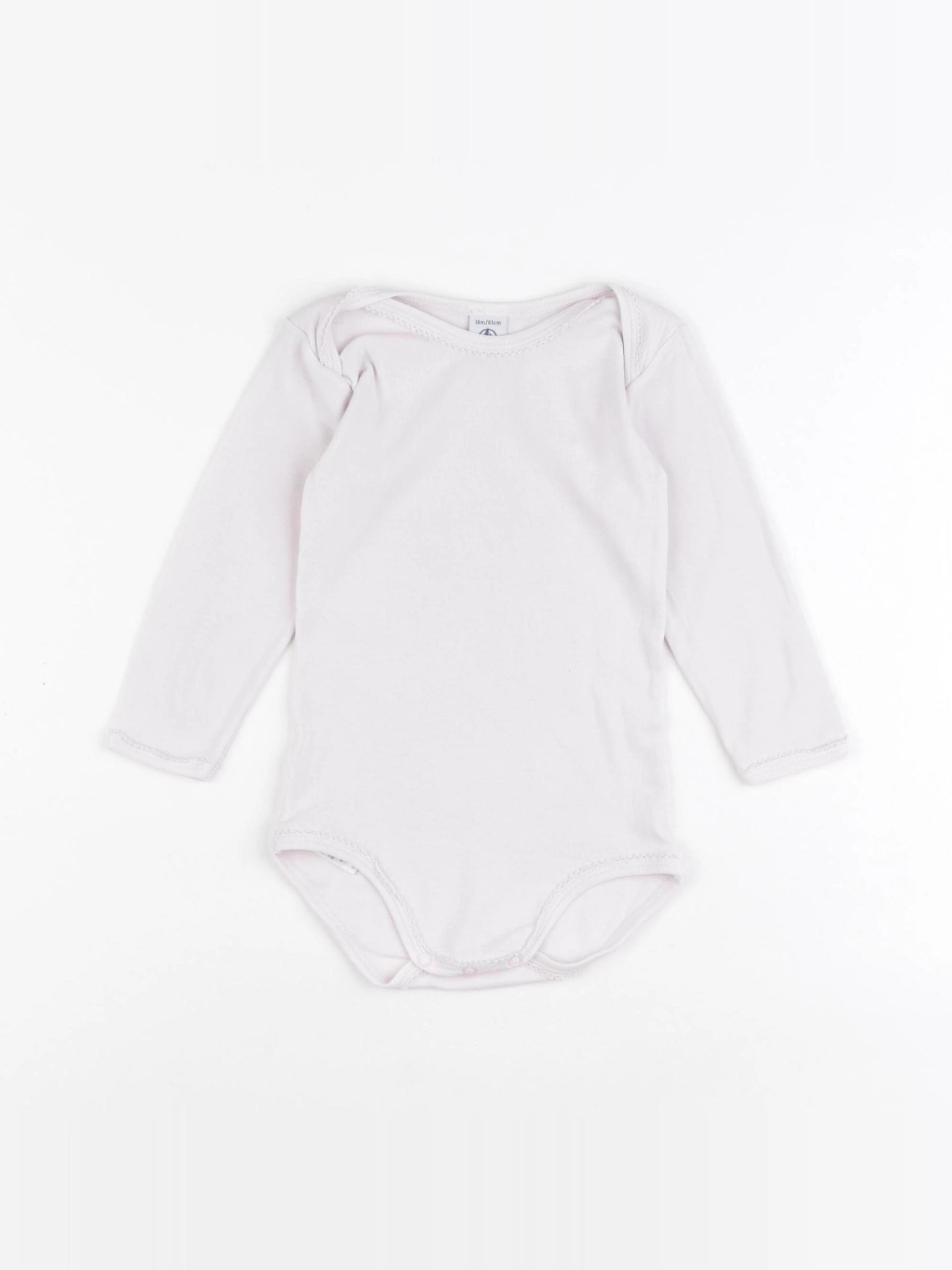 Petit Bateau - body rose - 18 mois