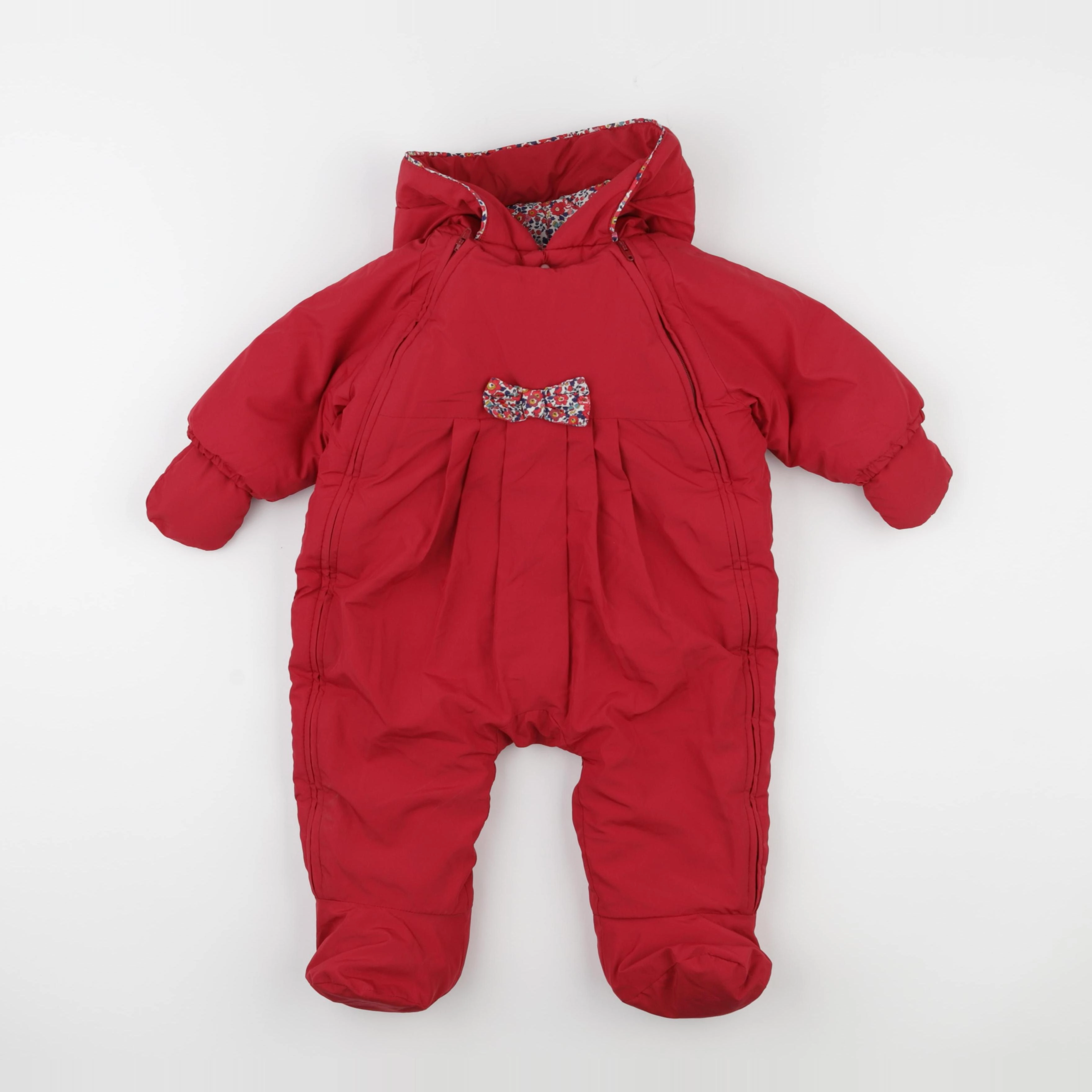 Jacadi - combi-pilote rouge - 6 mois
