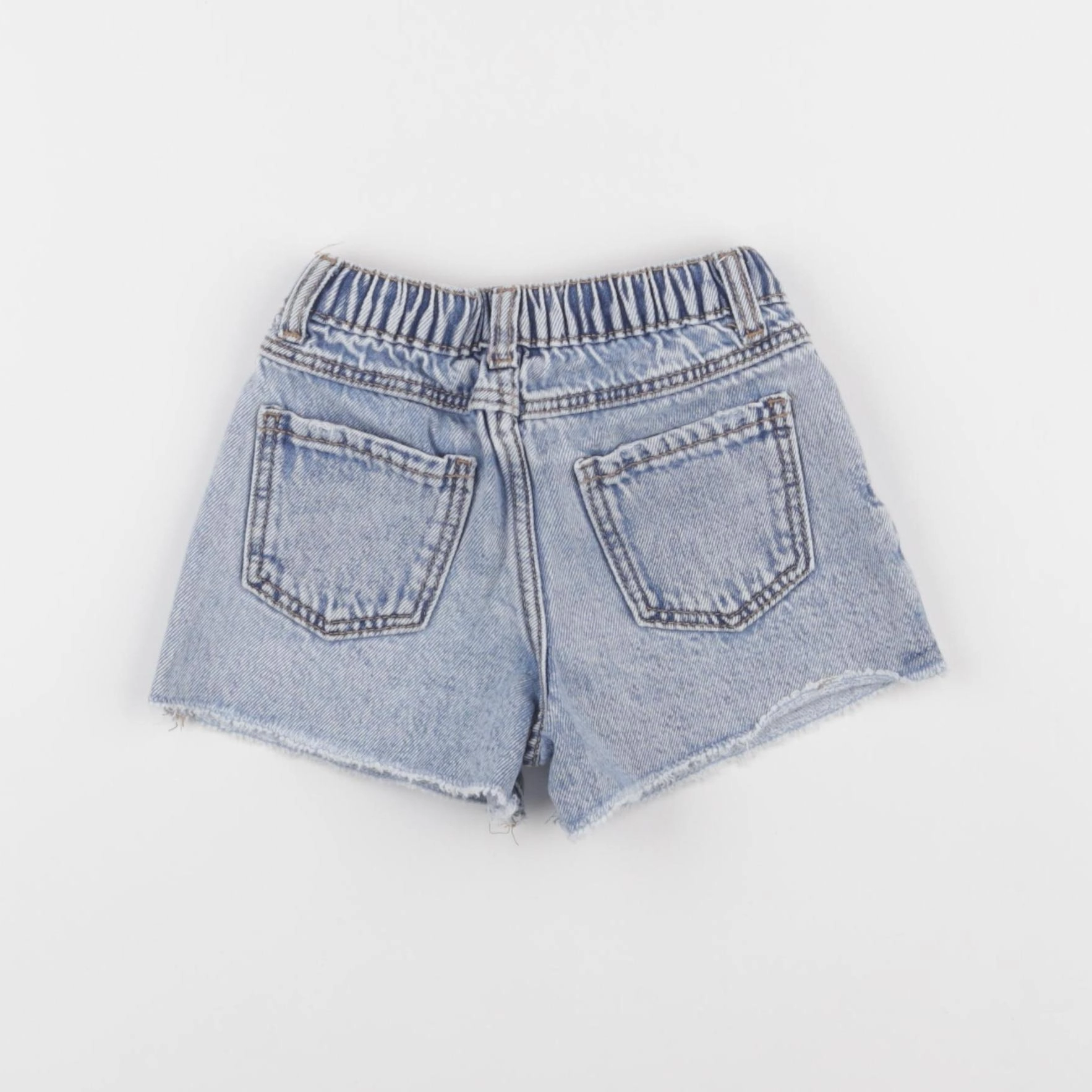 Zara - short bleu - 18 mois