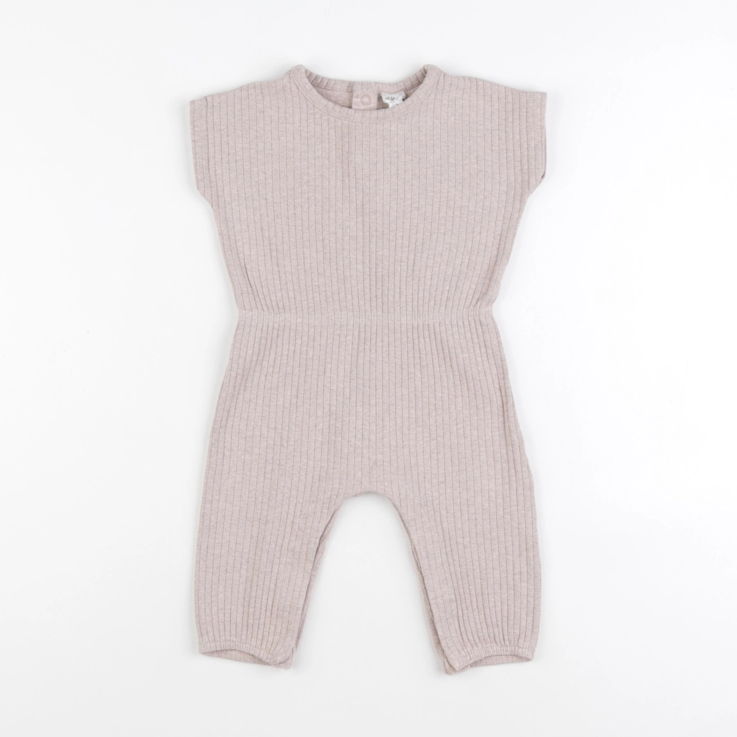 H&M - combinaison beige - 6/9 mois