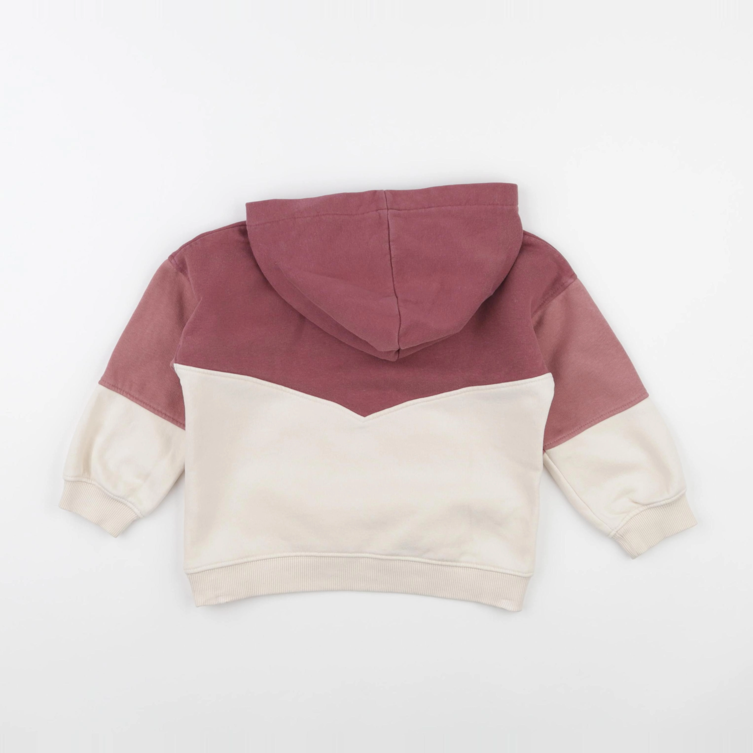 Vertbaudet - sweat blanc - 5 ans