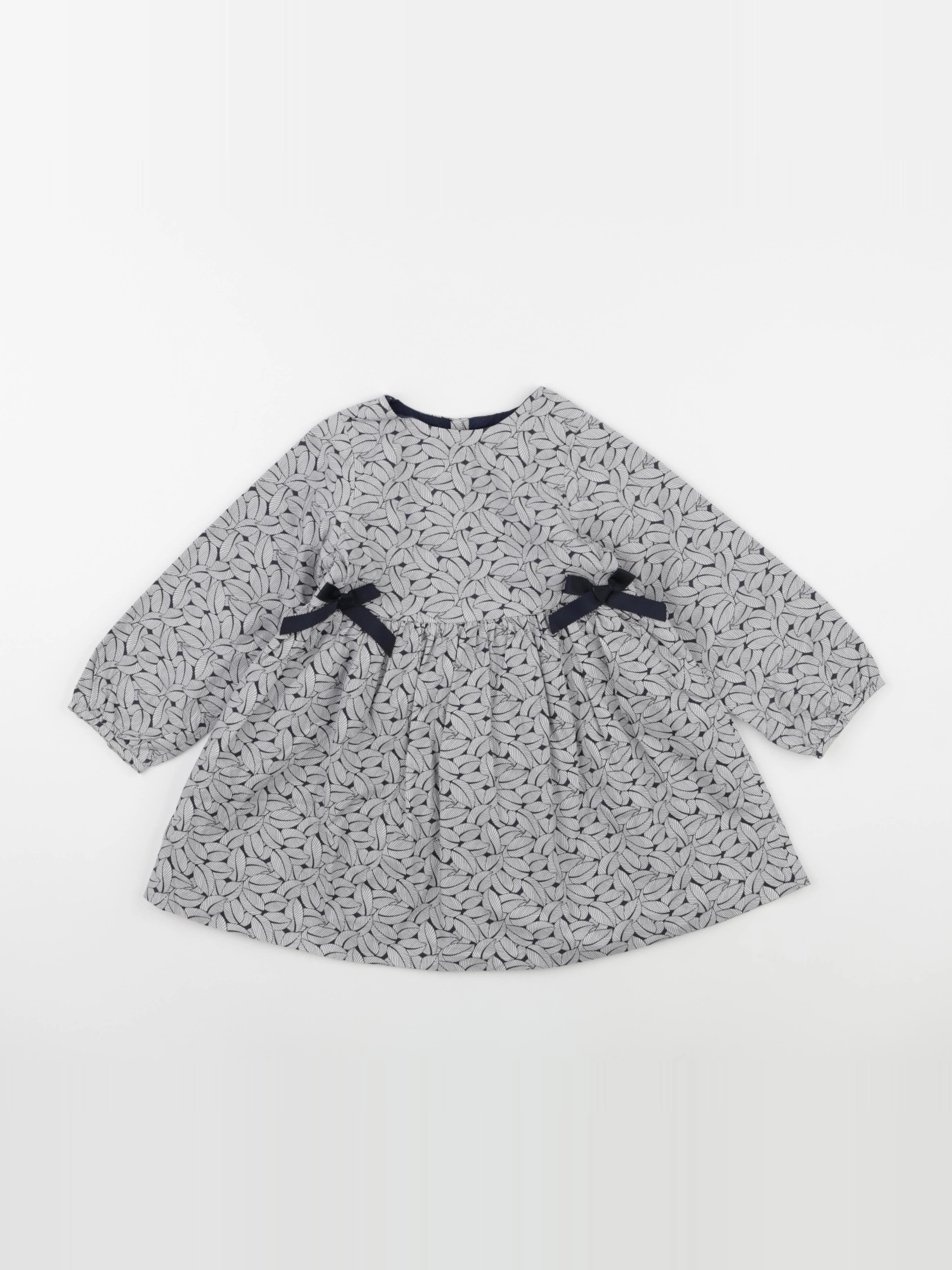 Jacadi - robe bleu, blanc - 24 mois