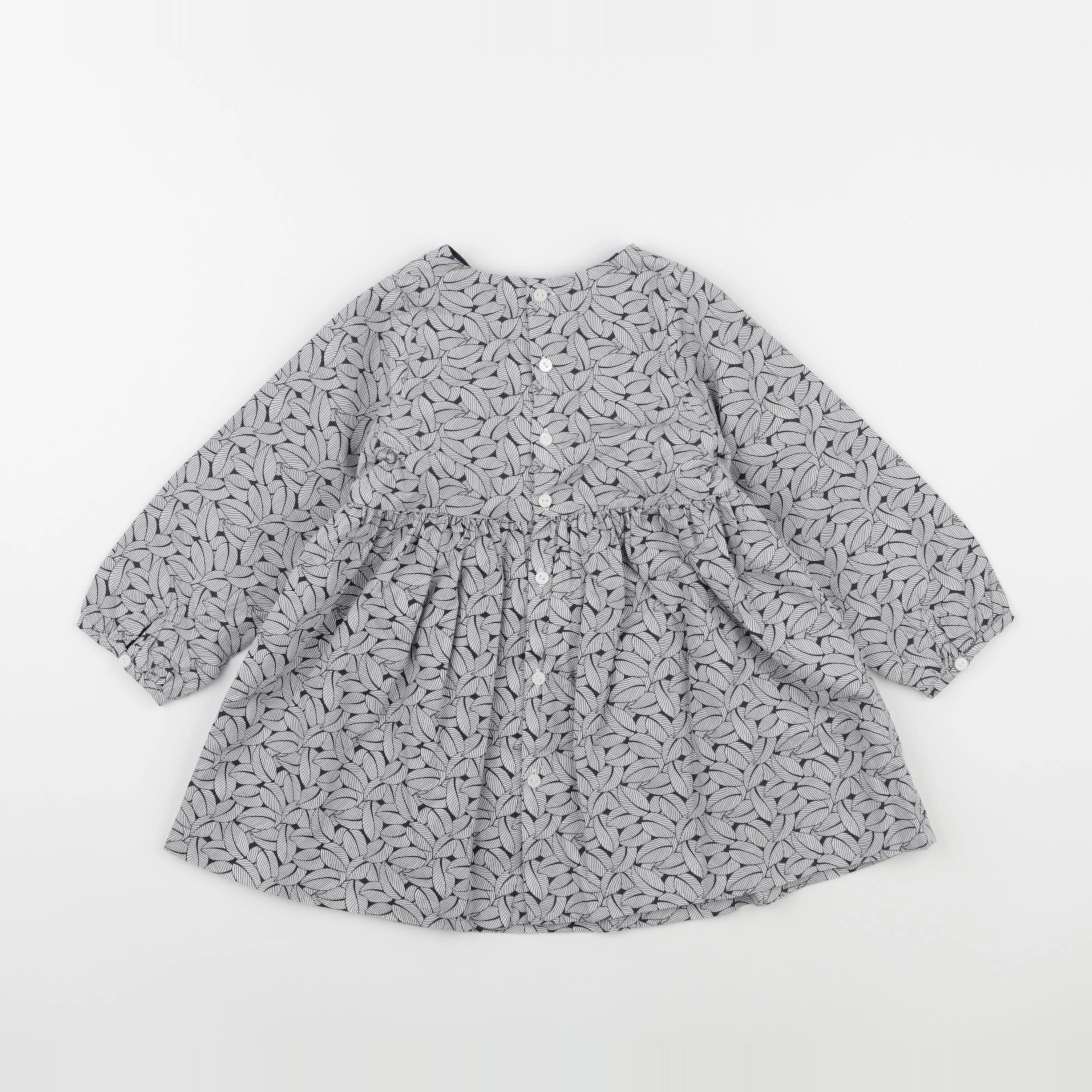 Jacadi - robe bleu, blanc - 24 mois