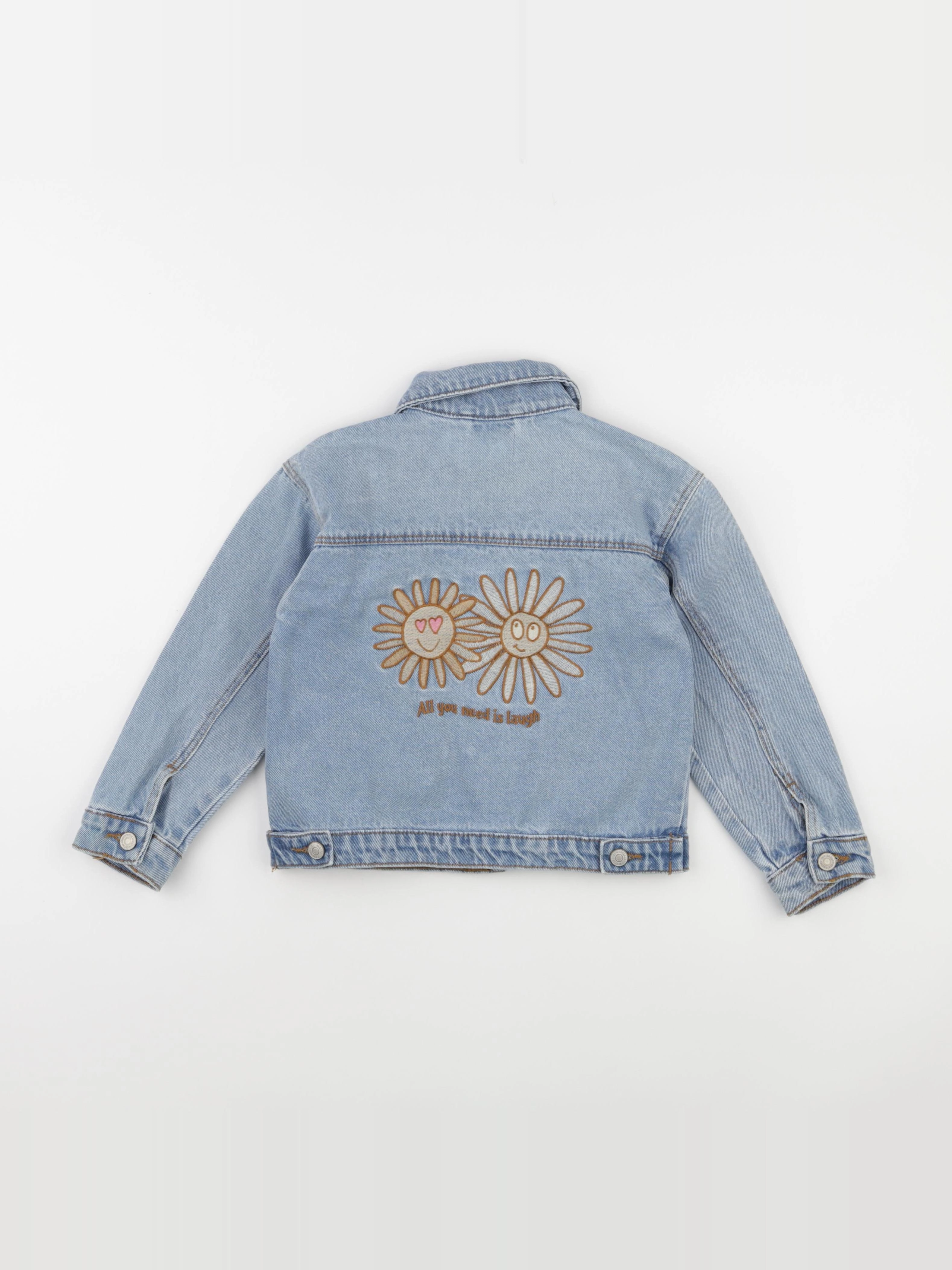 Vertbaudet - veste bleu - 5 ans