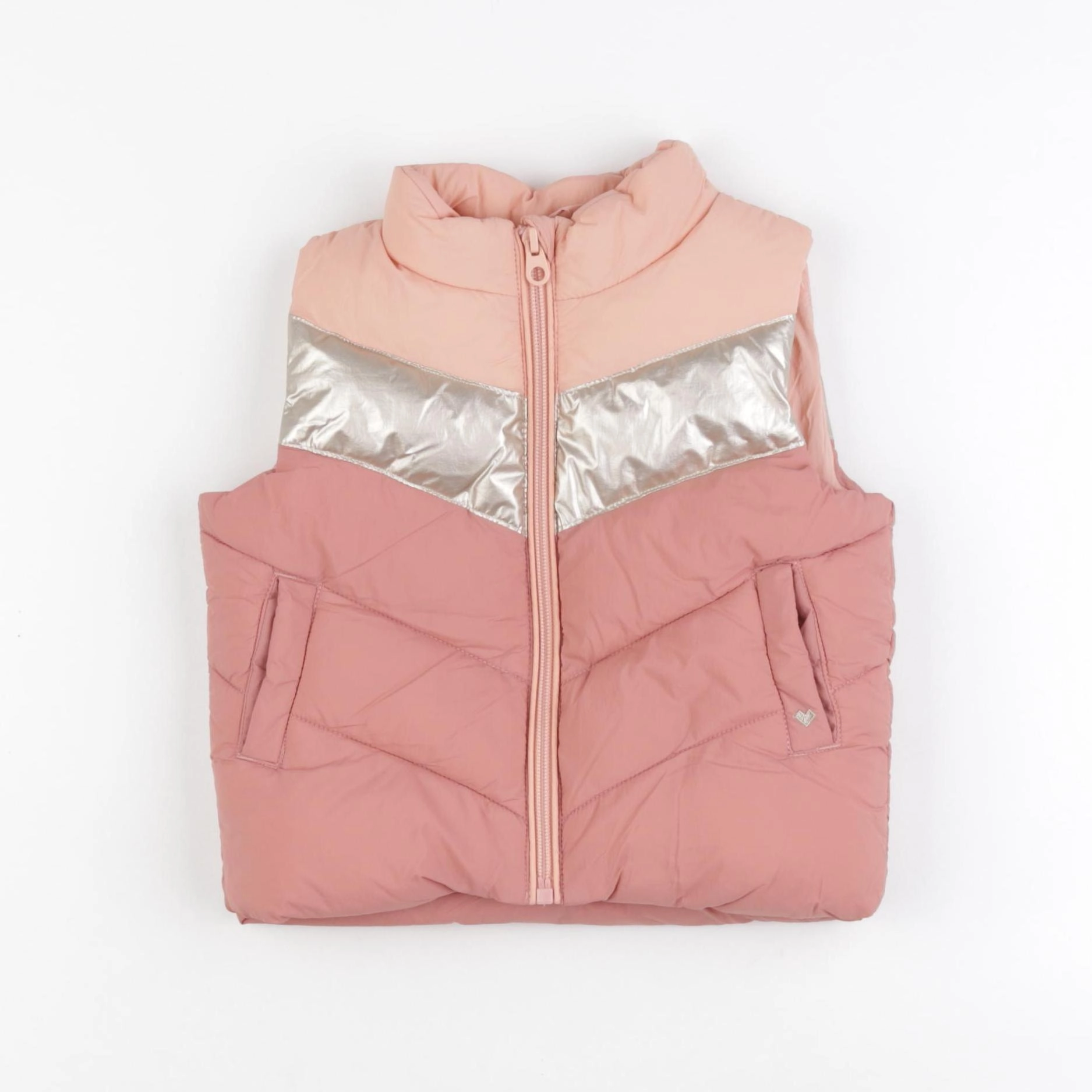 Vertbaudet - doudoune rose - 2 ans