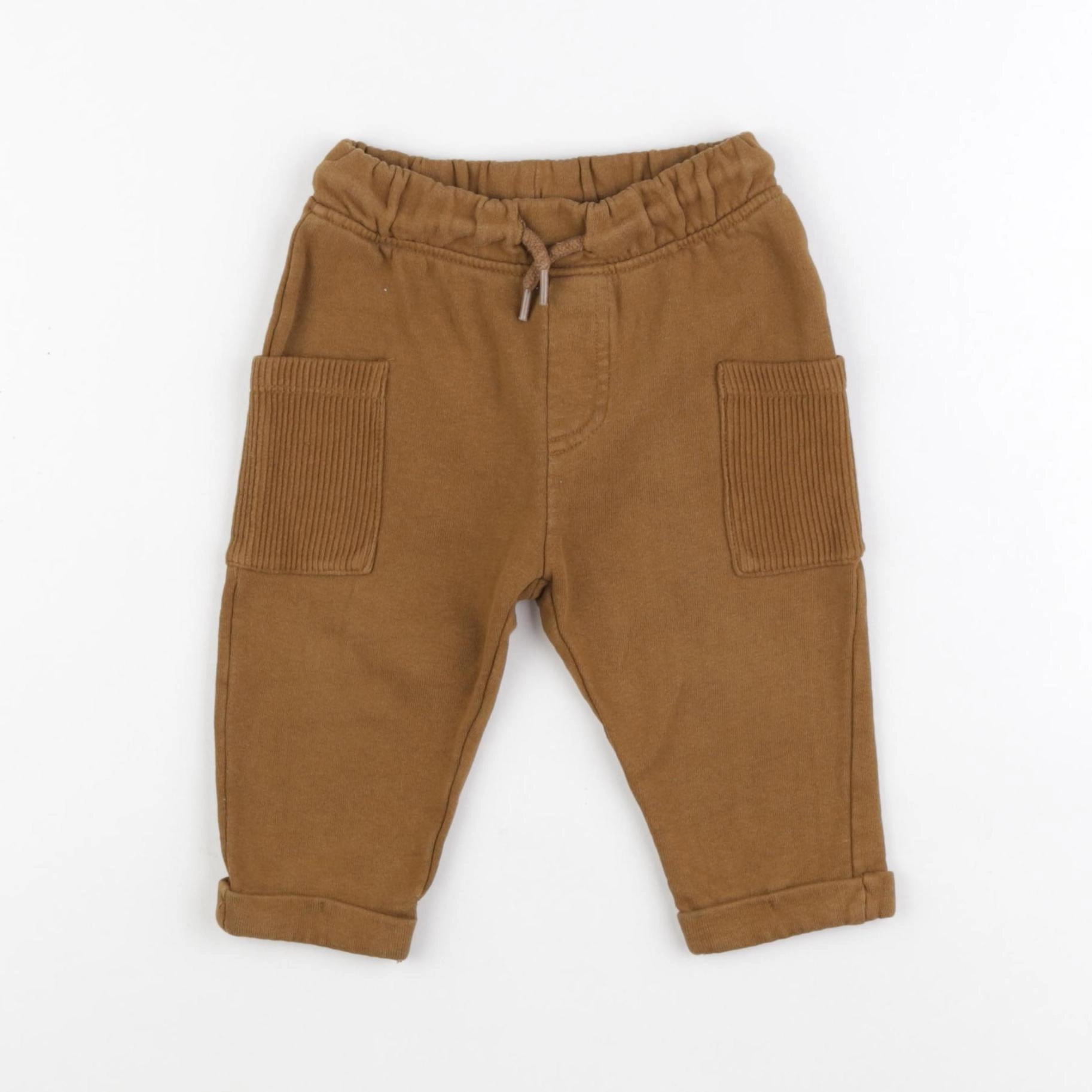 Vertbaudet - jogging marron - 12 mois