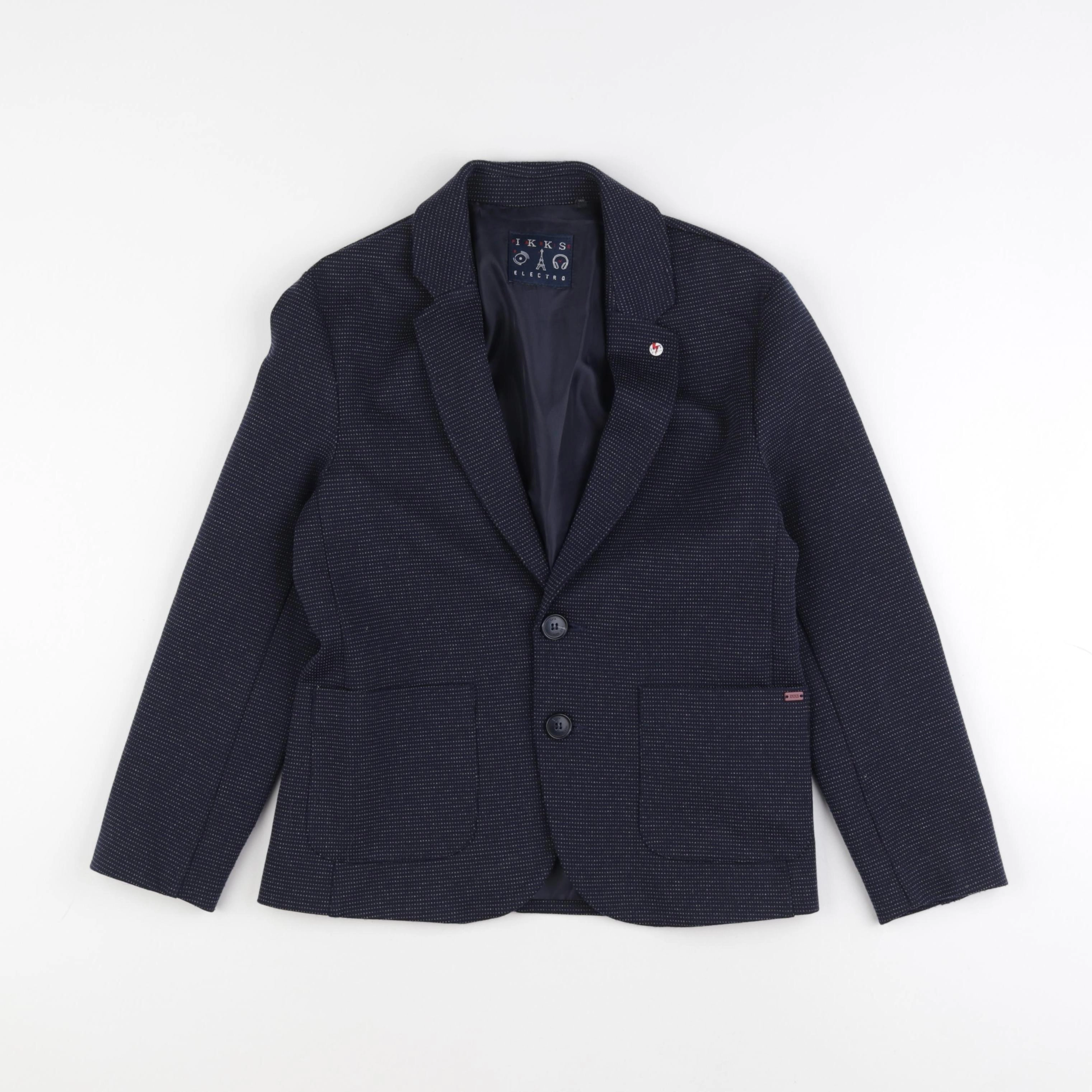 IKKS - veste bleu - 10 ans