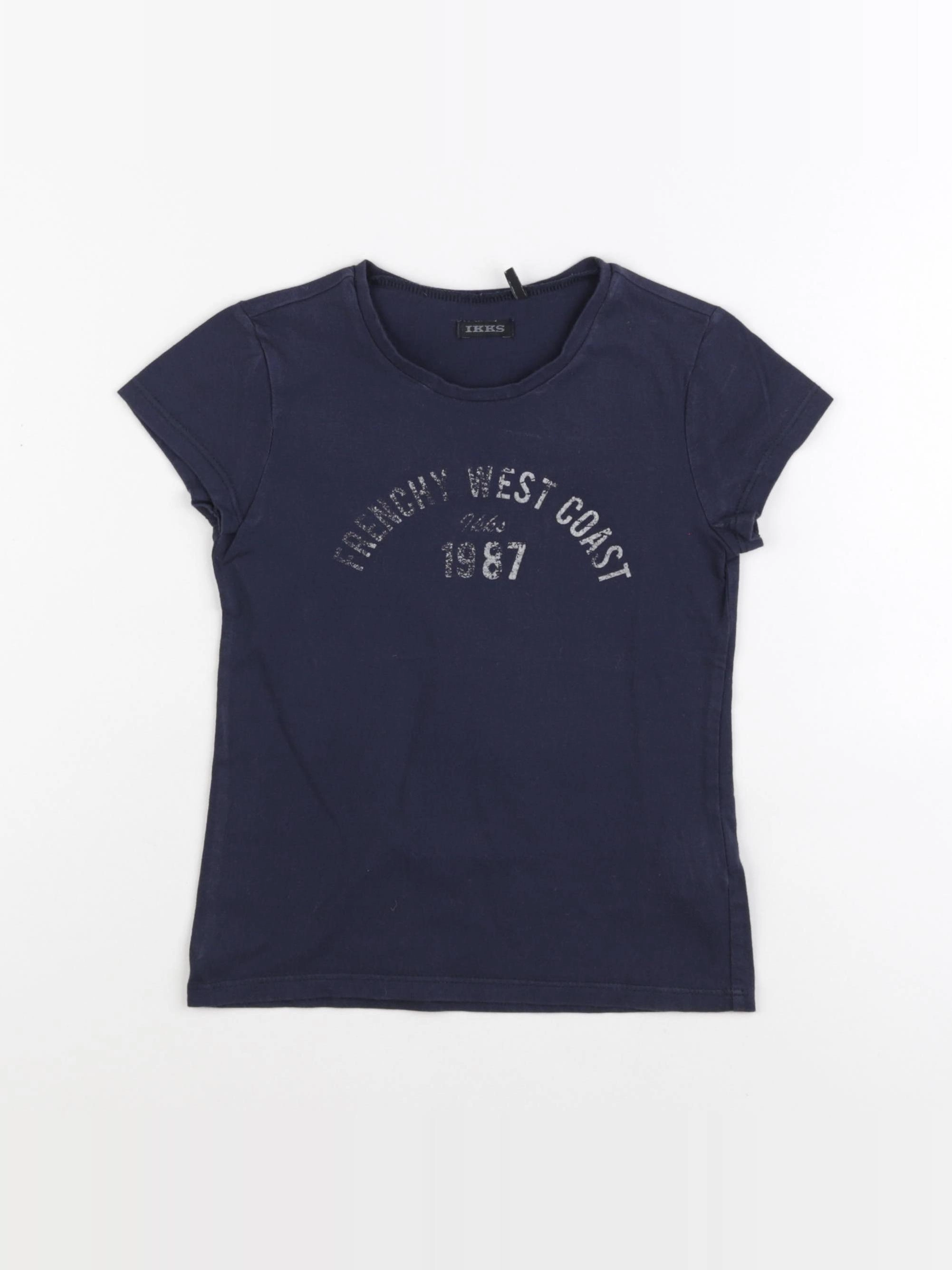IKKS - tee-shirt bleu - 6 ans