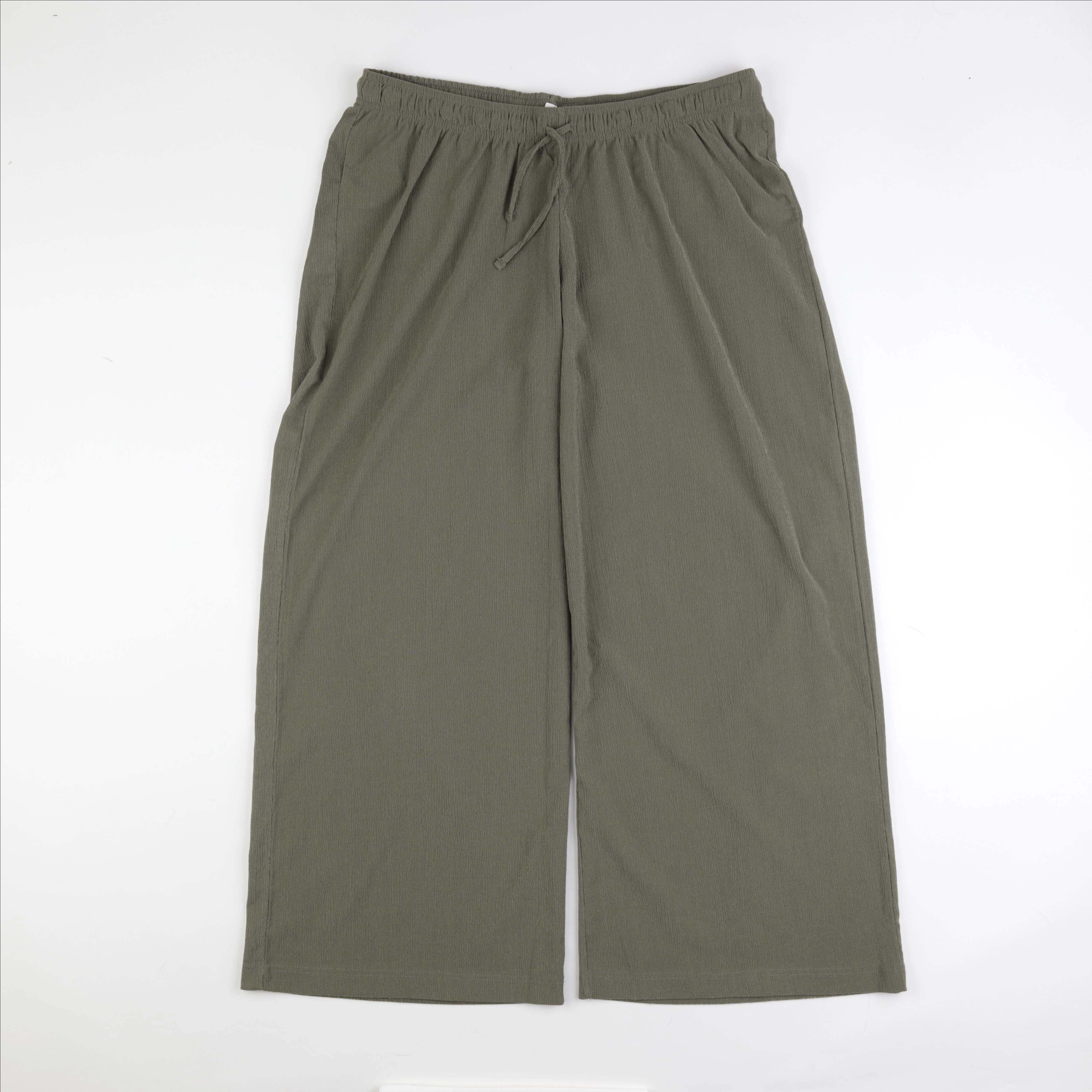 H&M - pantalon grossesse vert - l