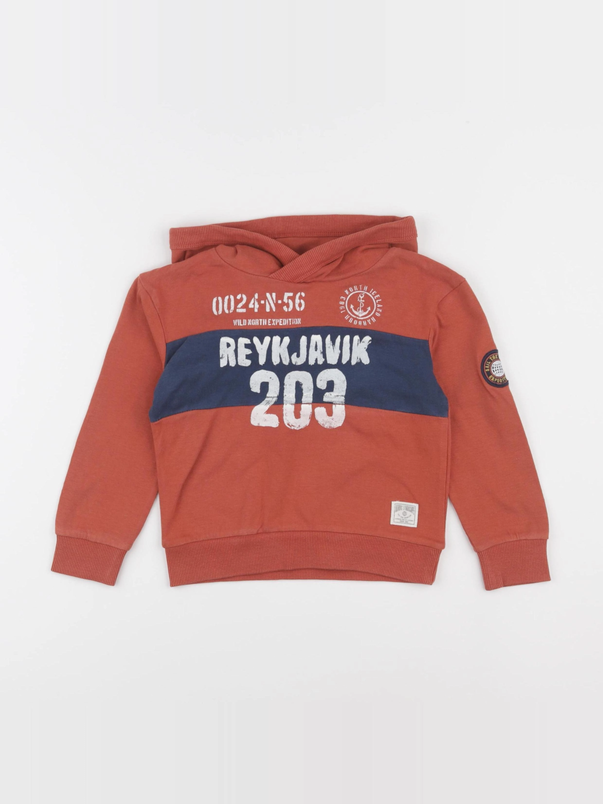 Tape à l'oeil - sweat rouge - 3 ans