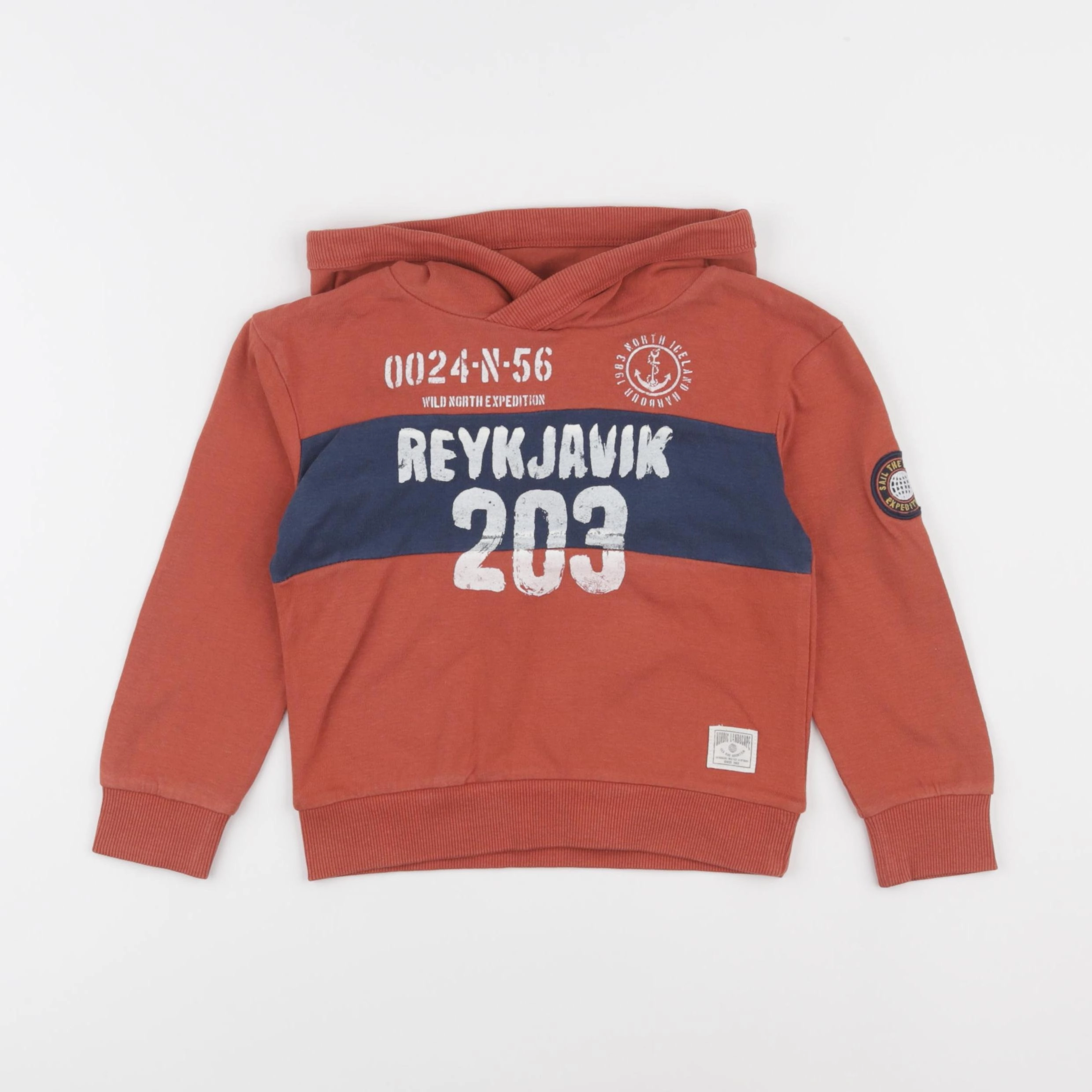 Tape à l'oeil - sweat rouge - 3 ans