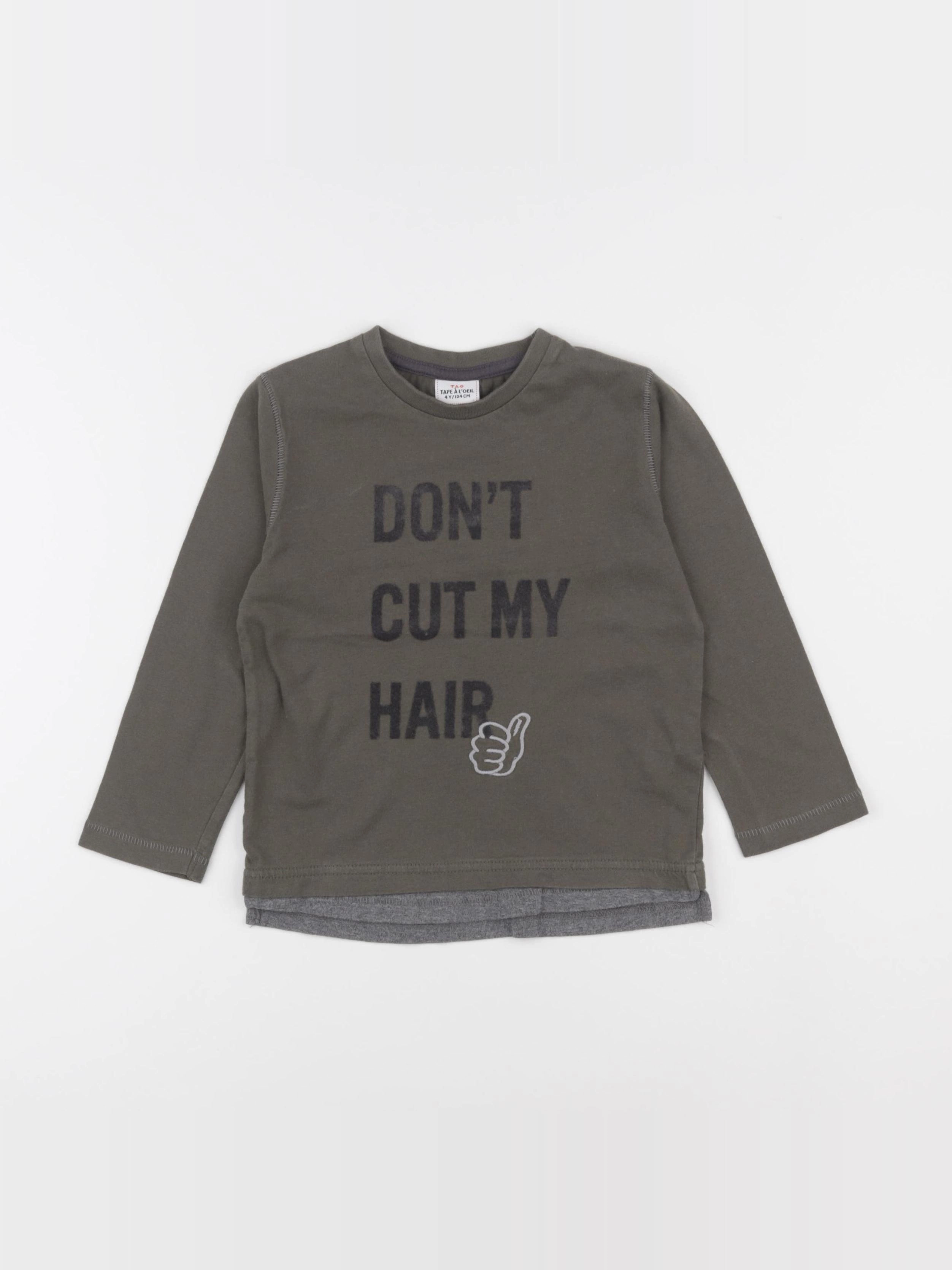Tape à l'oeil - tee-shirt vert - 4 ans