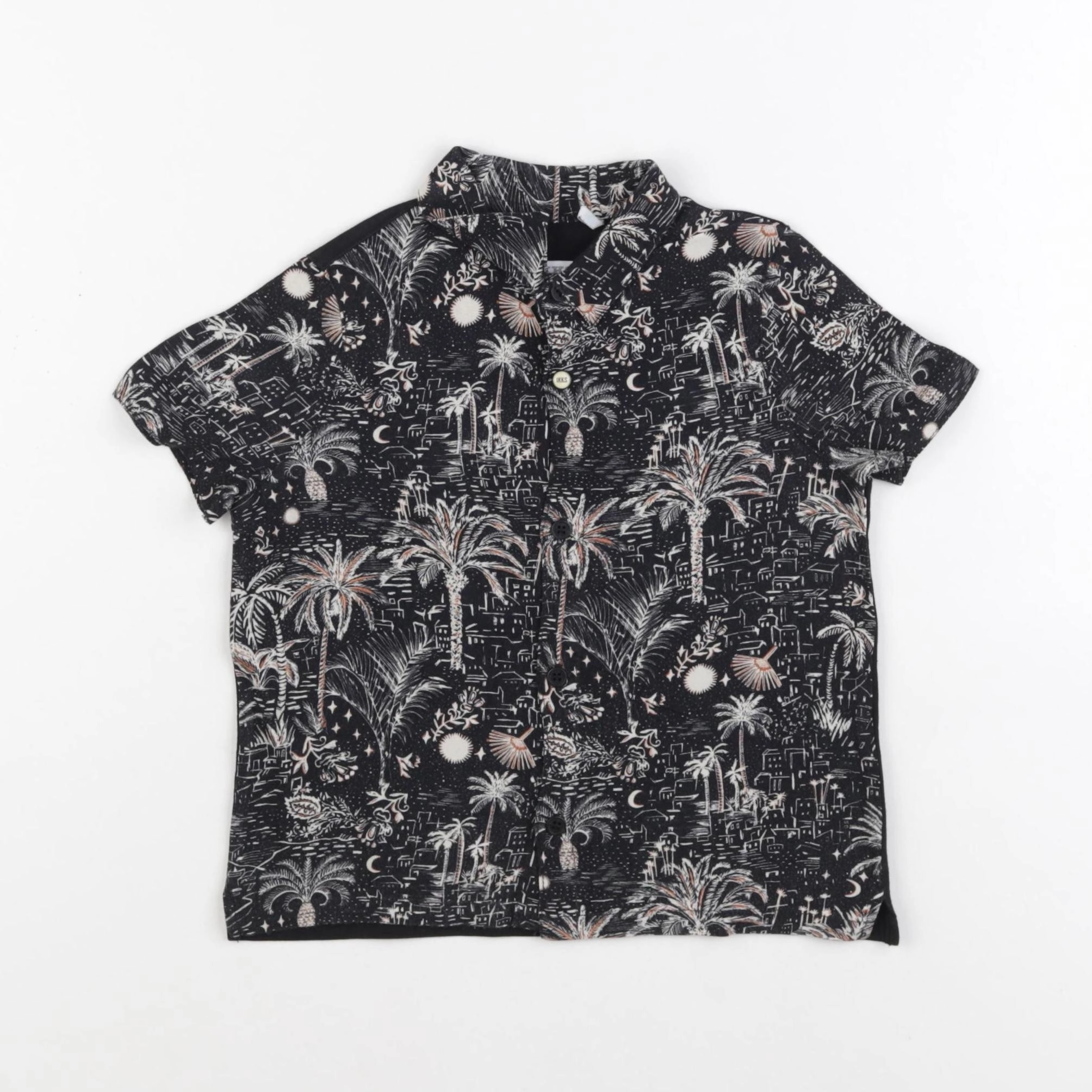 IKKS - chemise noir - 18 mois