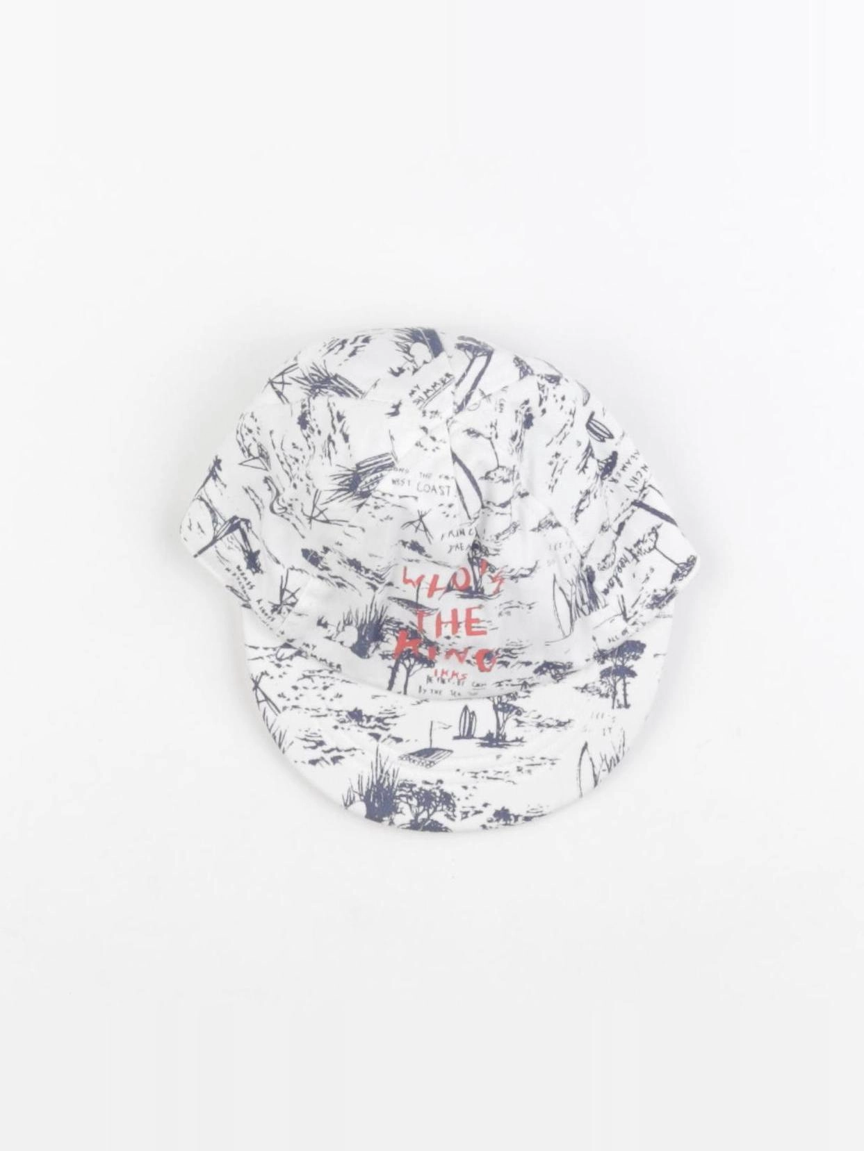 IKKS - casquette blanc, gris - 18 mois