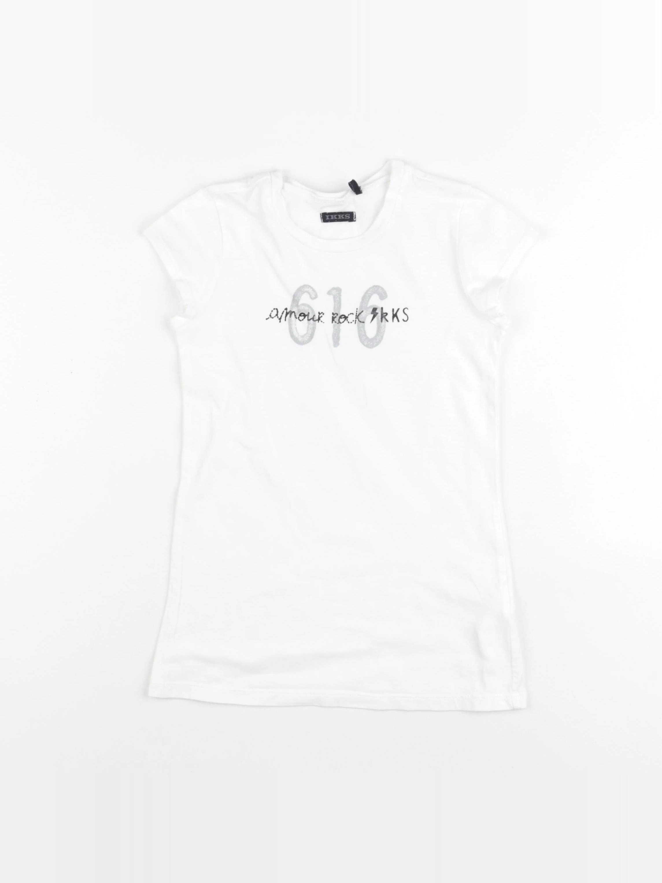 IKKS - robe blanc - 4 ans