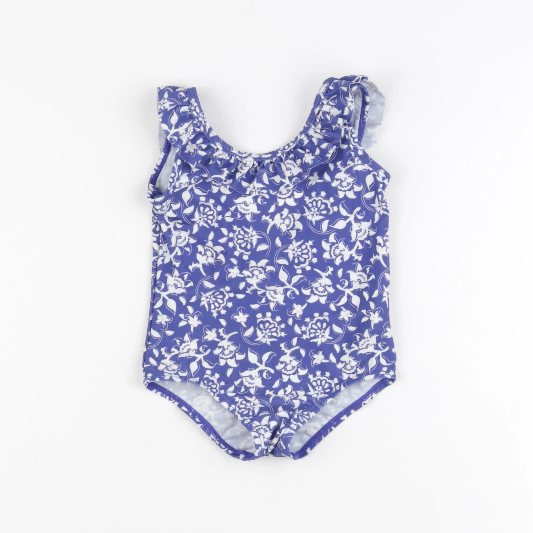 Vertbaudet - maillot de bain bleu - 9 mois