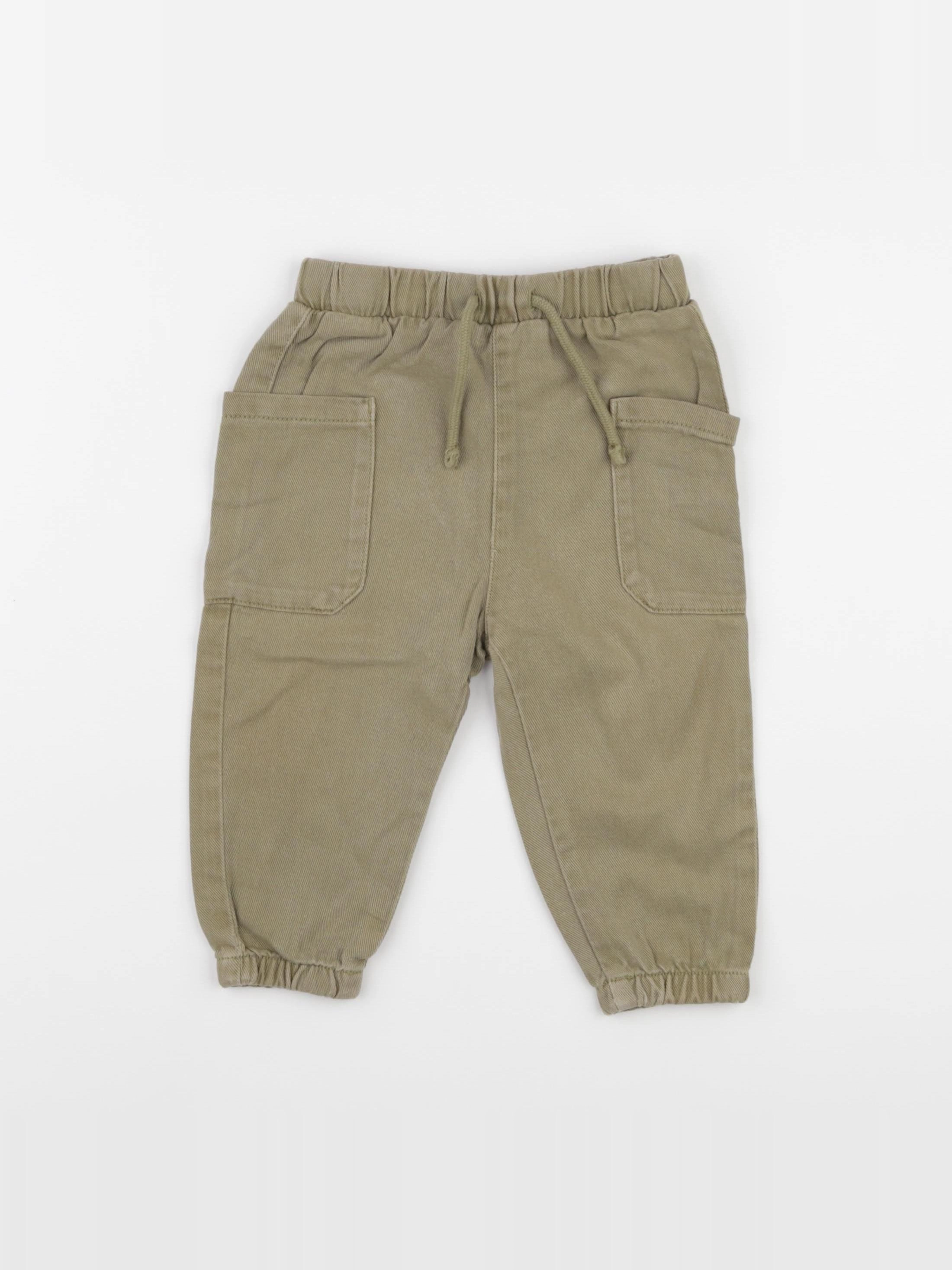 Tape à l'oeil - pantalon vert - 18 mois
