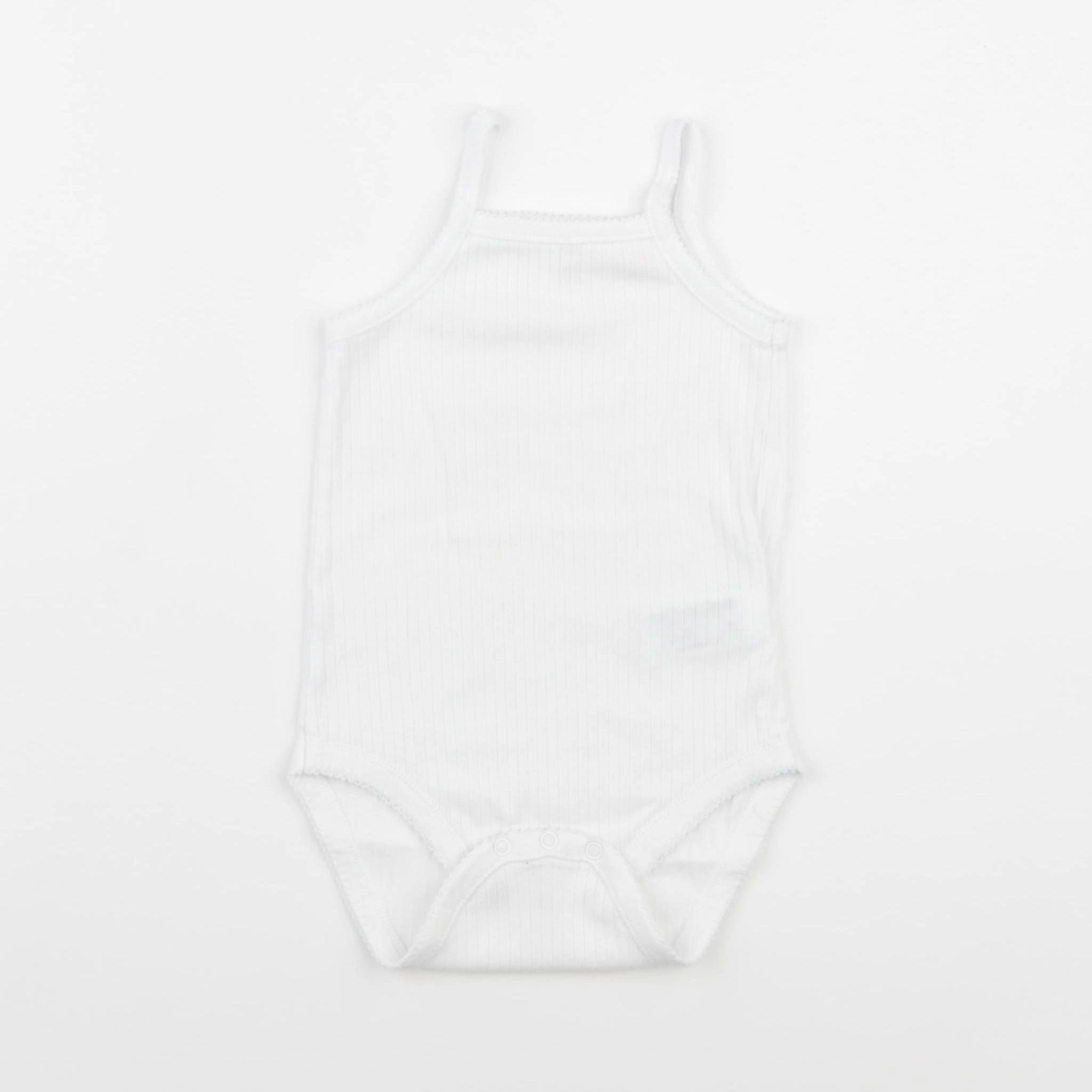 Zara - body blanc - 12/18 mois