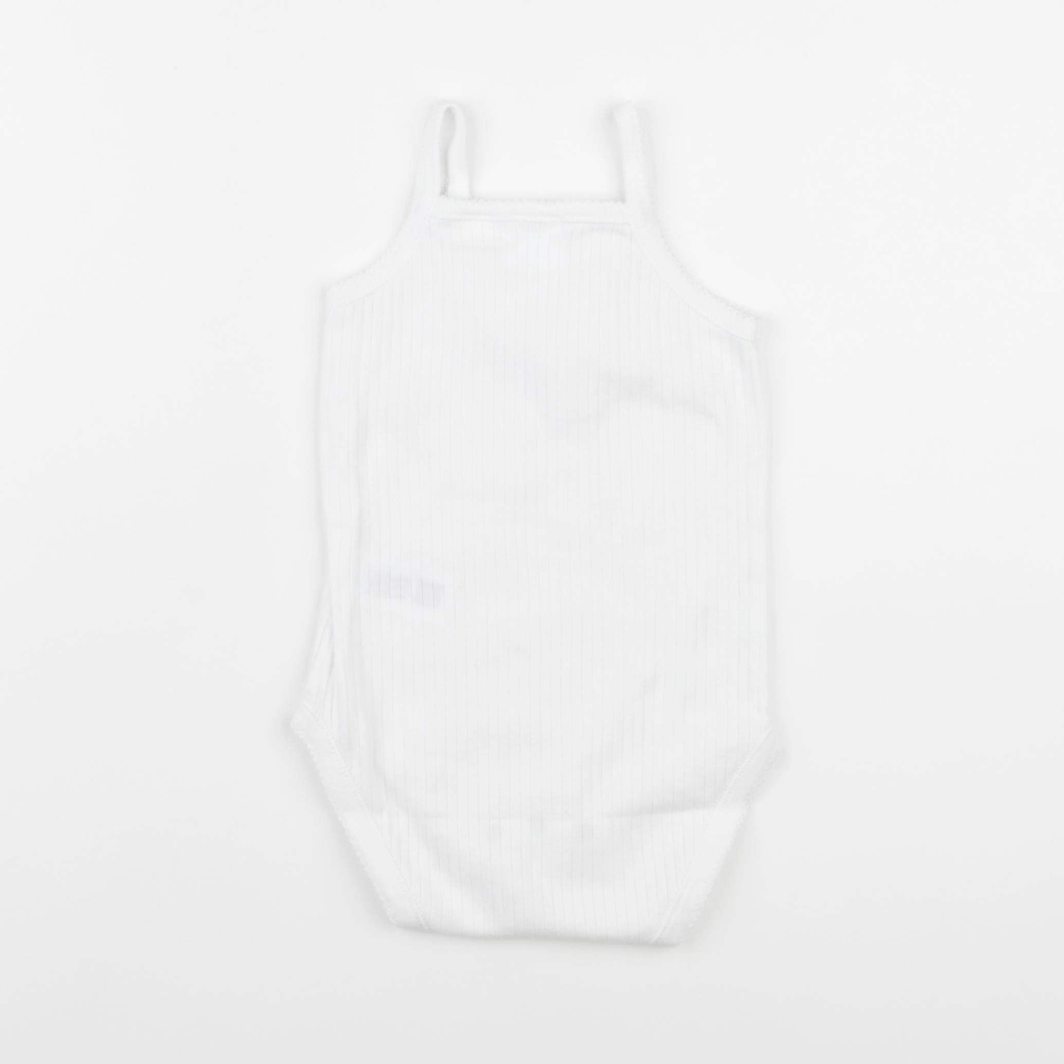 Zara - body blanc - 12/18 mois