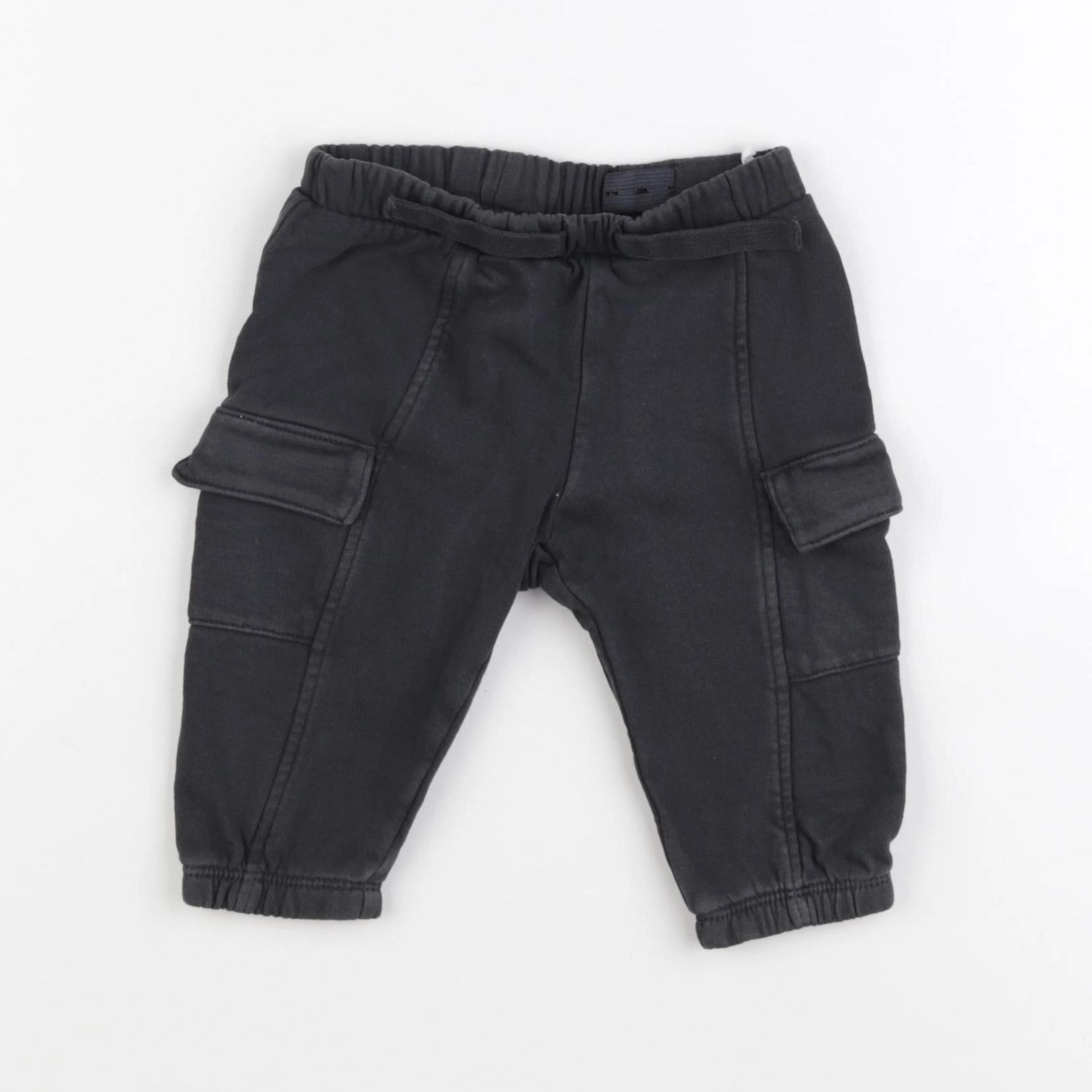 H&M - jogging noir - 4/6 mois