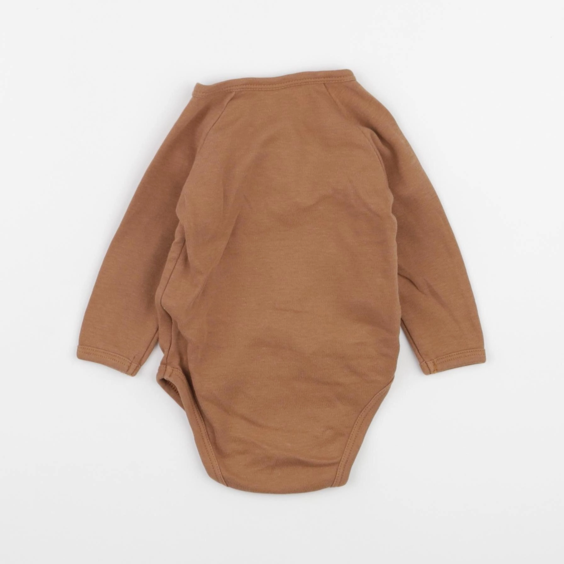 Vertbaudet - body marron - 6 mois