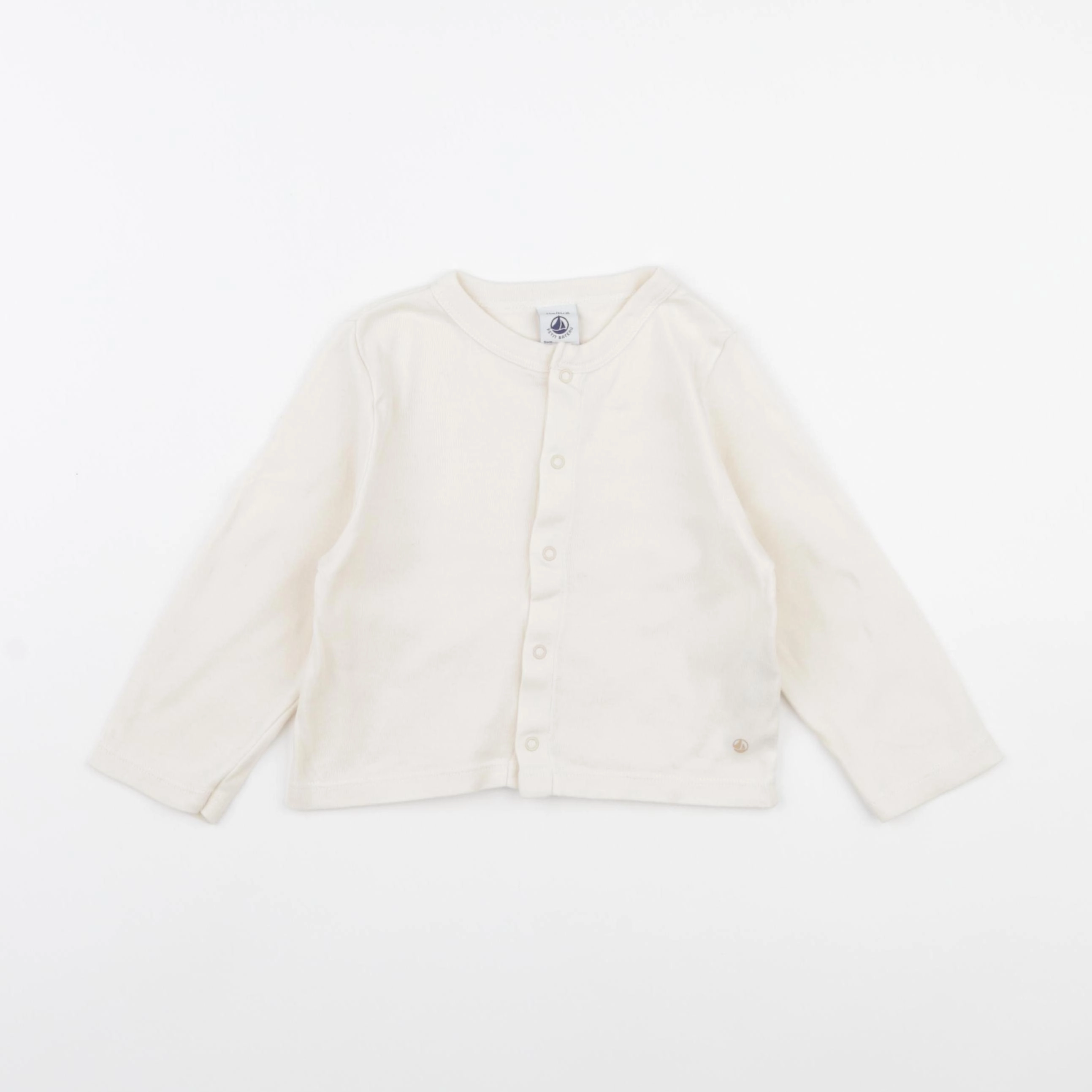 Petit Bateau - tee-shirt beige - 24 mois