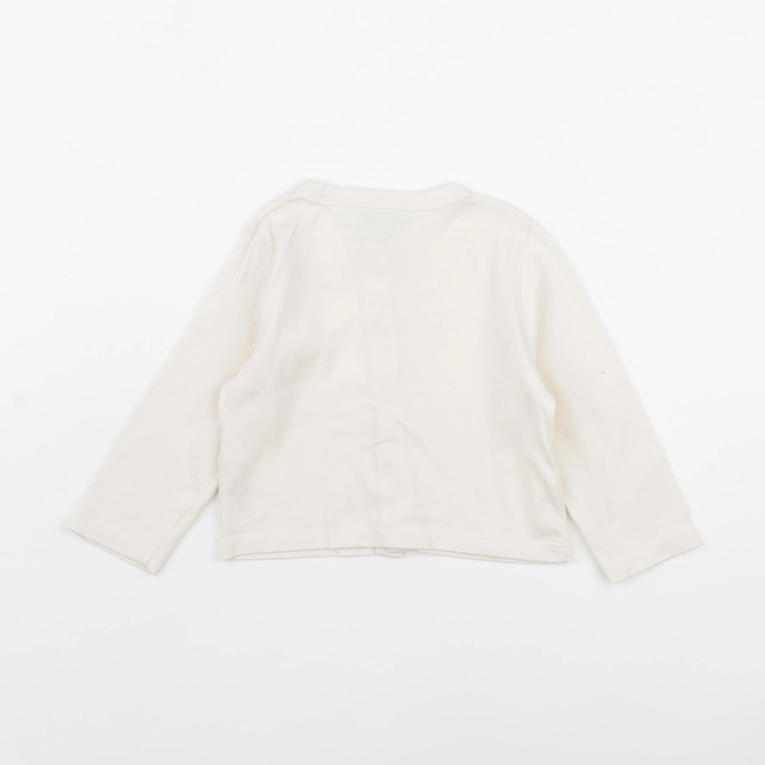 Petit Bateau - tee-shirt beige - 24 mois