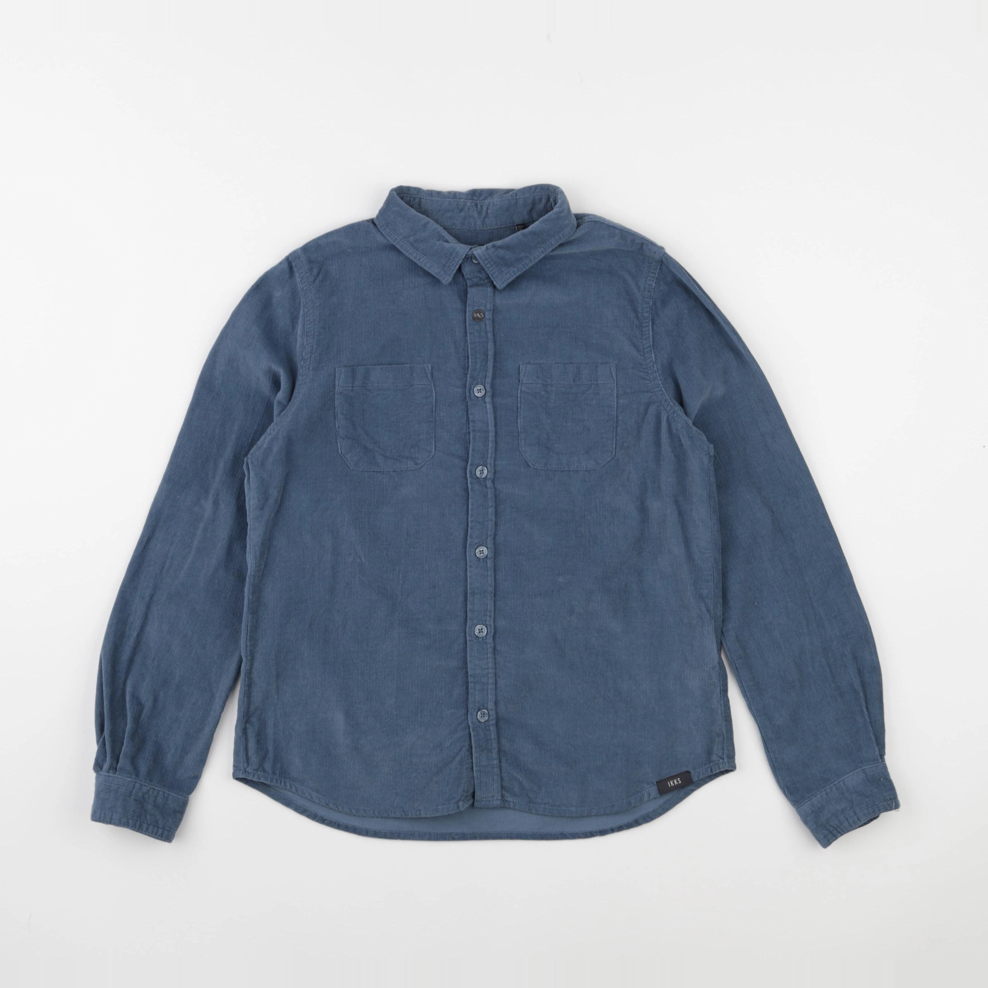 IKKS - chemise bleu - 10 ans