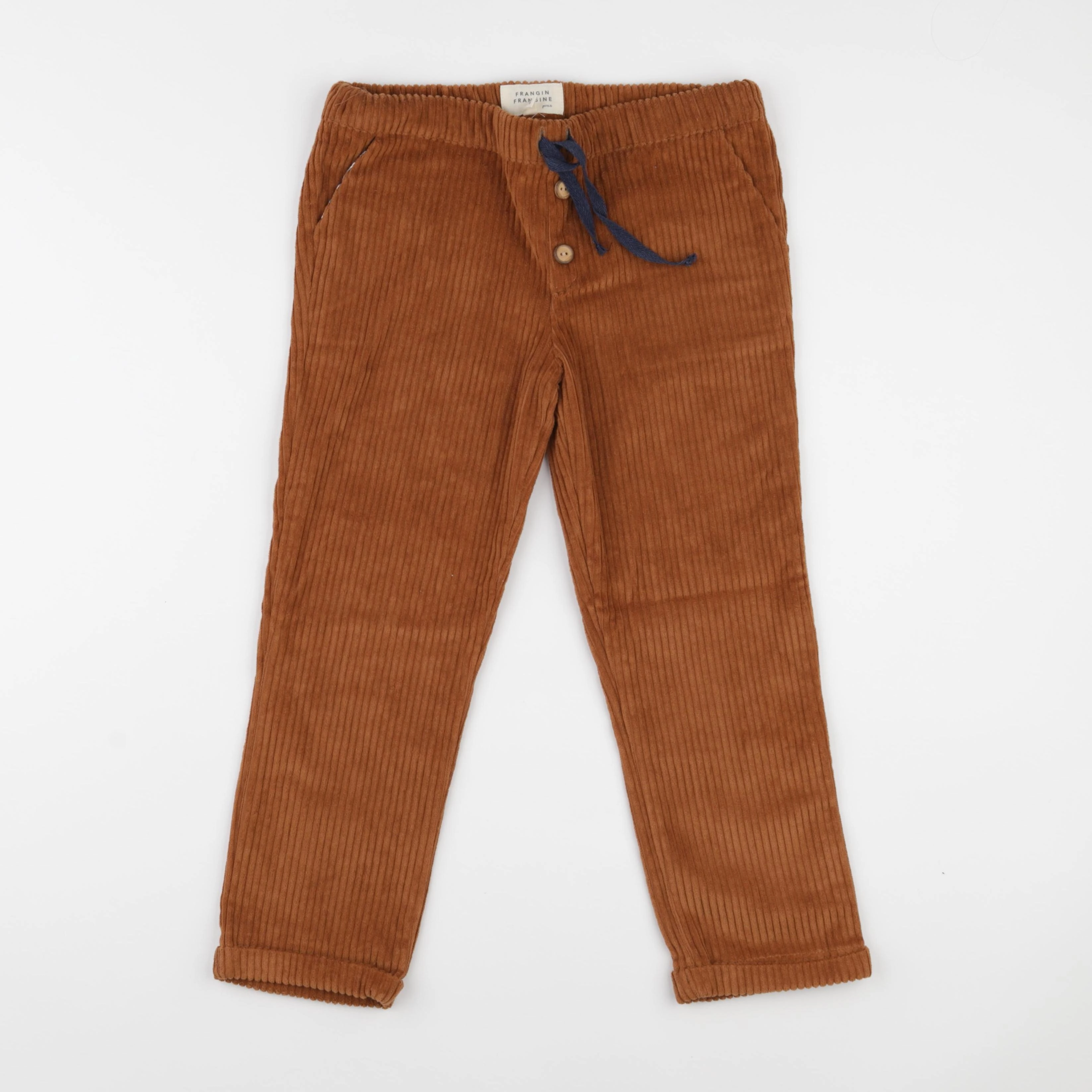Frangin Frangine - pantalon marron - 8 ans