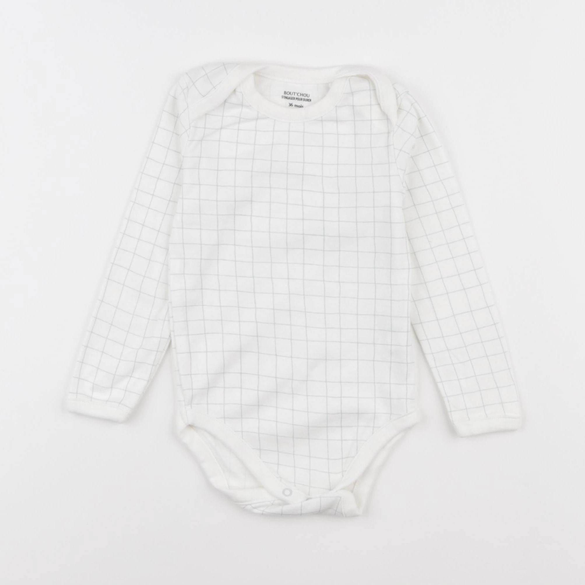 Boutchou - body blanc - 36 mois