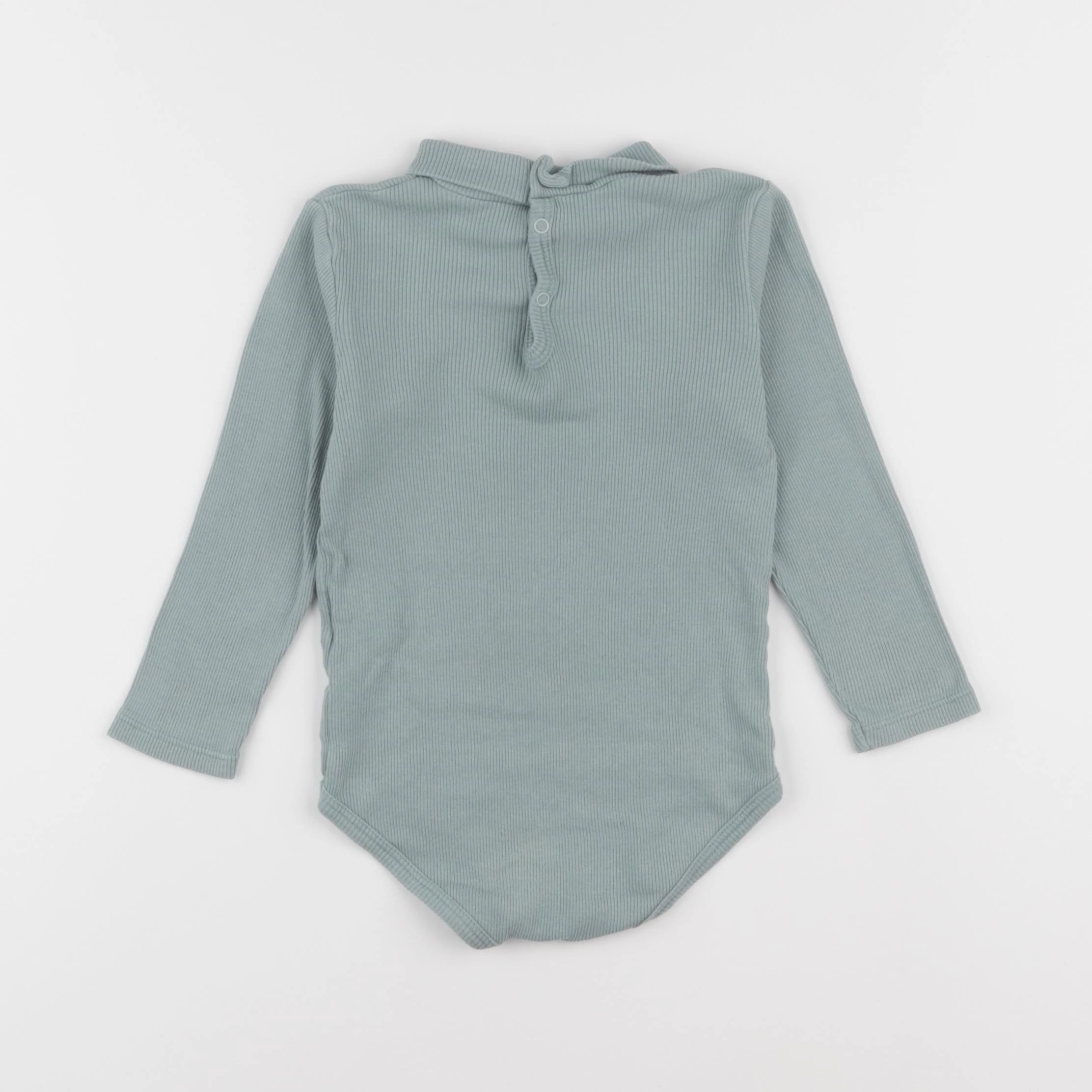 Petit Bateau - body à col vert - 24 mois