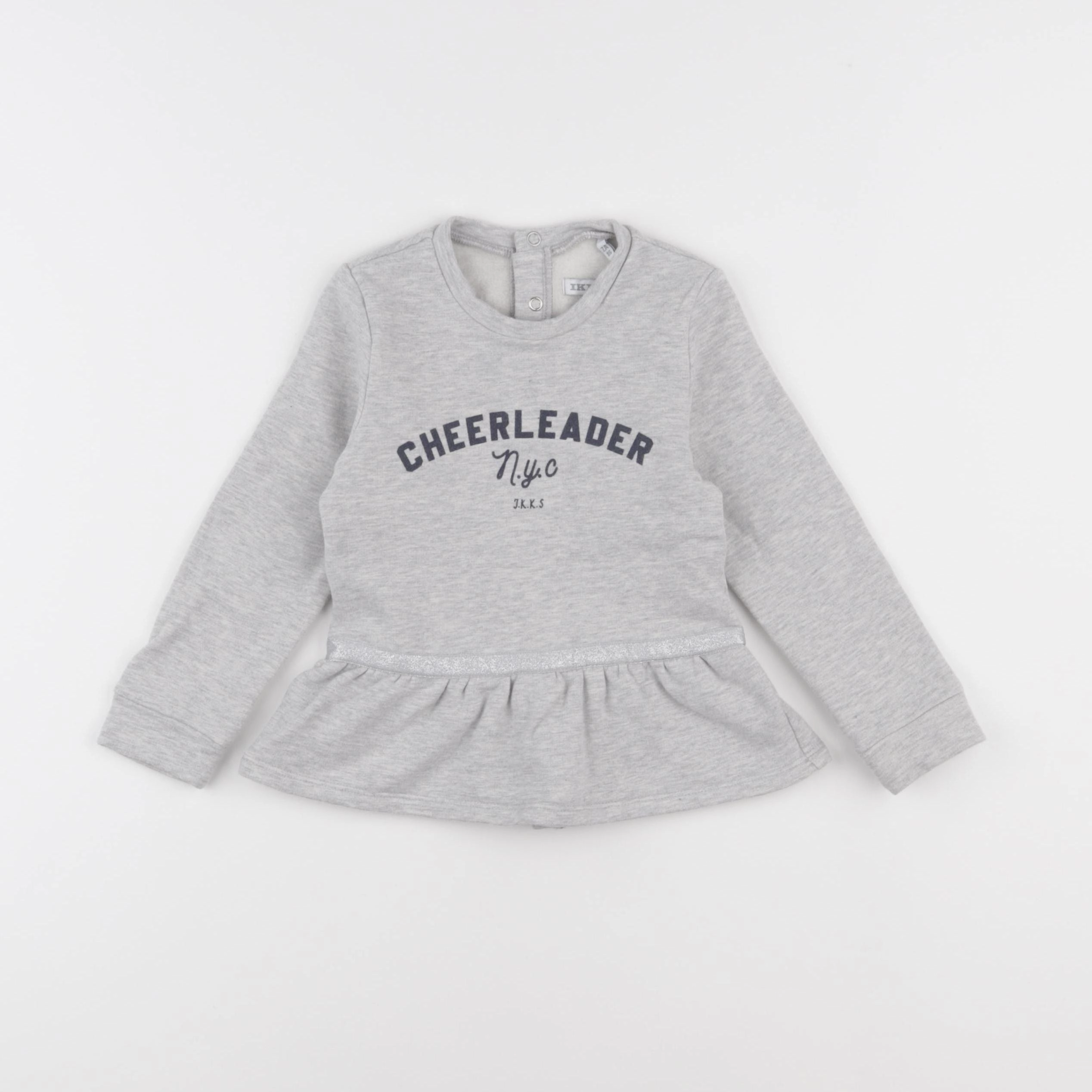 IKKS - sweat gris - 2 ans