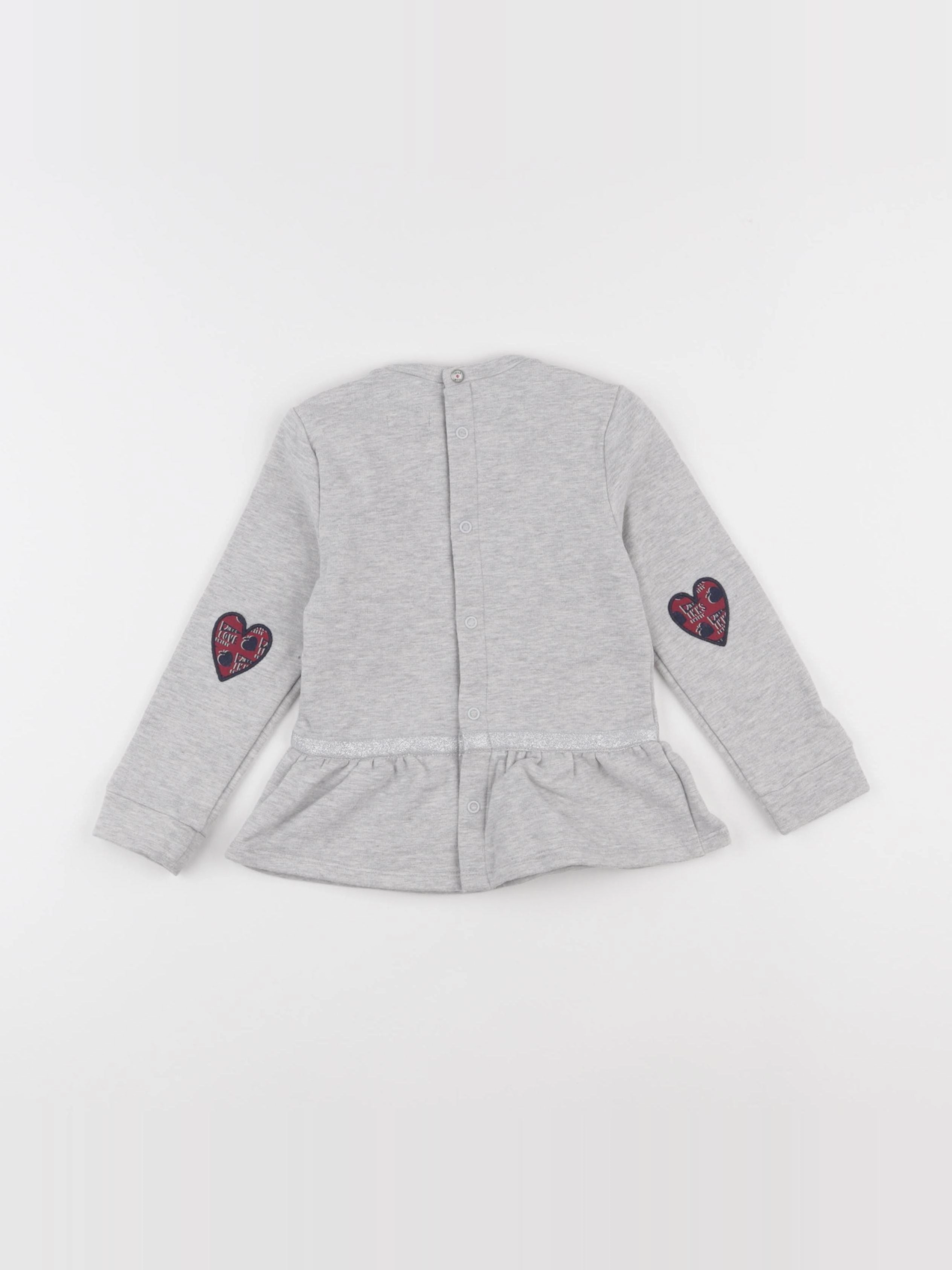IKKS - sweat gris - 2 ans