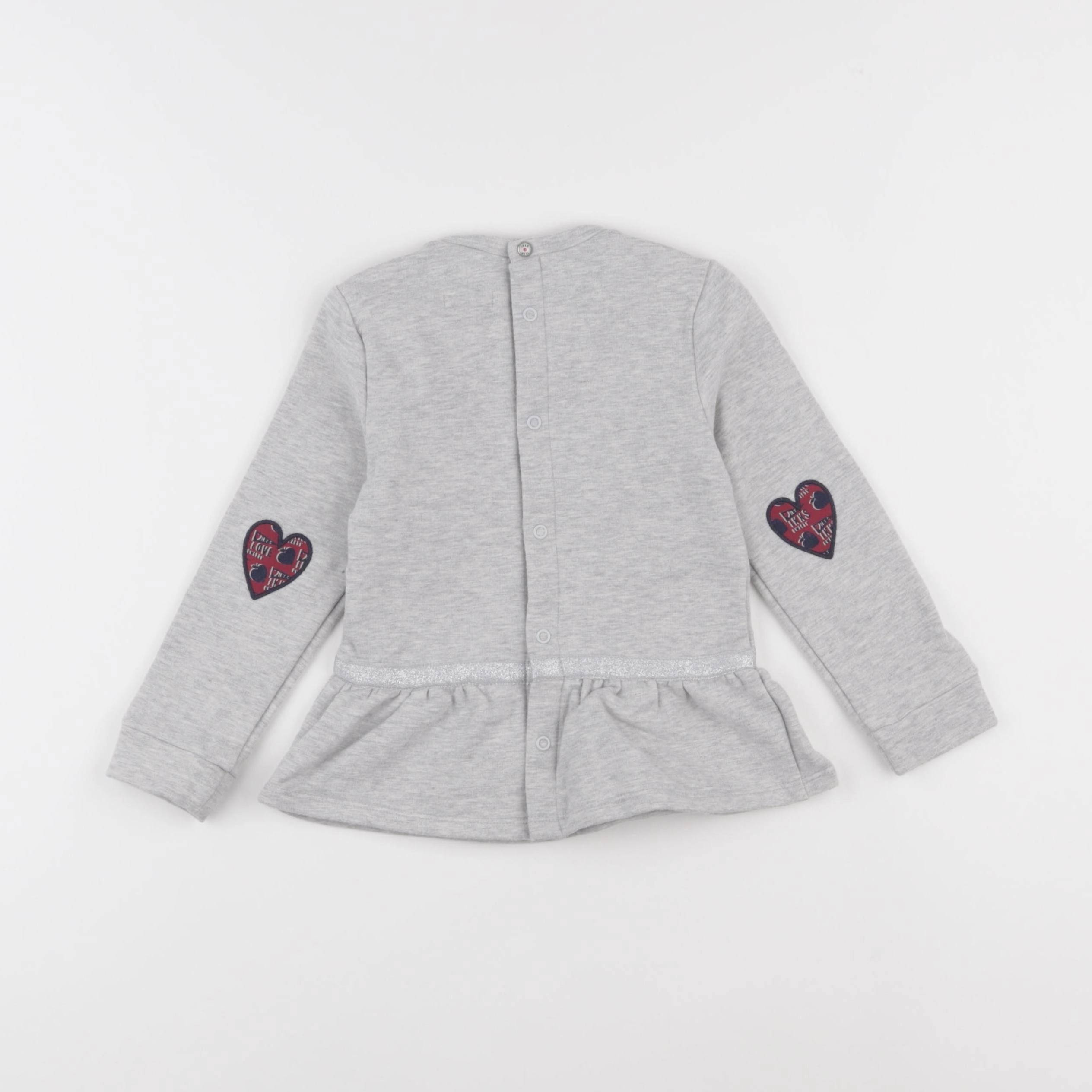 IKKS - sweat gris - 2 ans