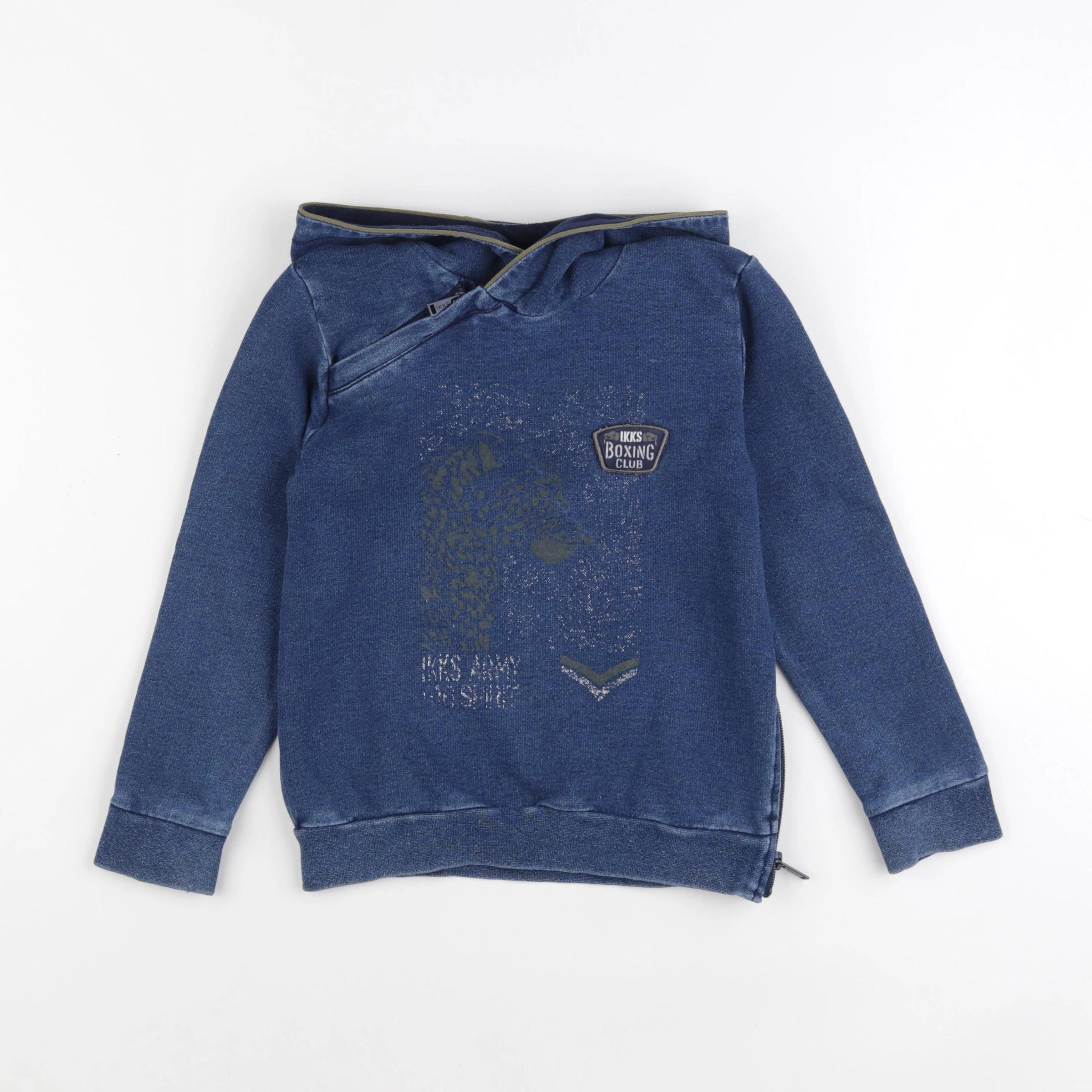 IKKS - sweat bleu - 5 ans