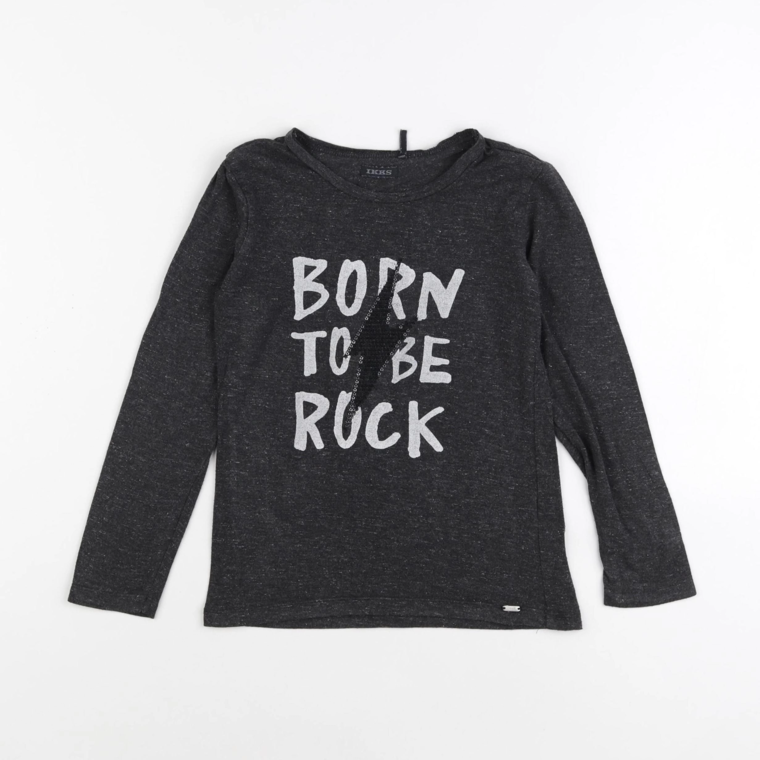 IKKS - tee-shirt gris - 6 ans