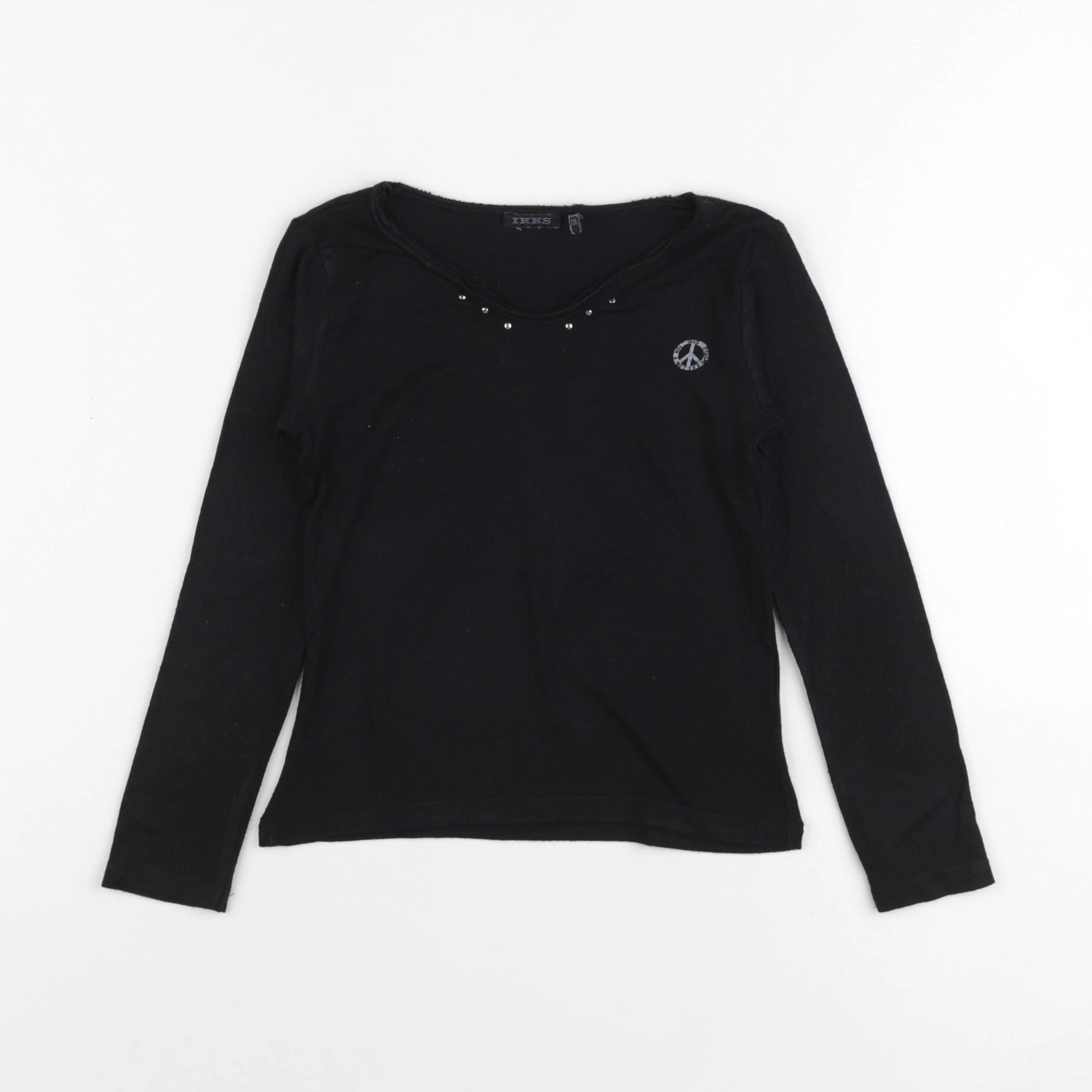 IKKS - tee-shirt noir - 6 ans