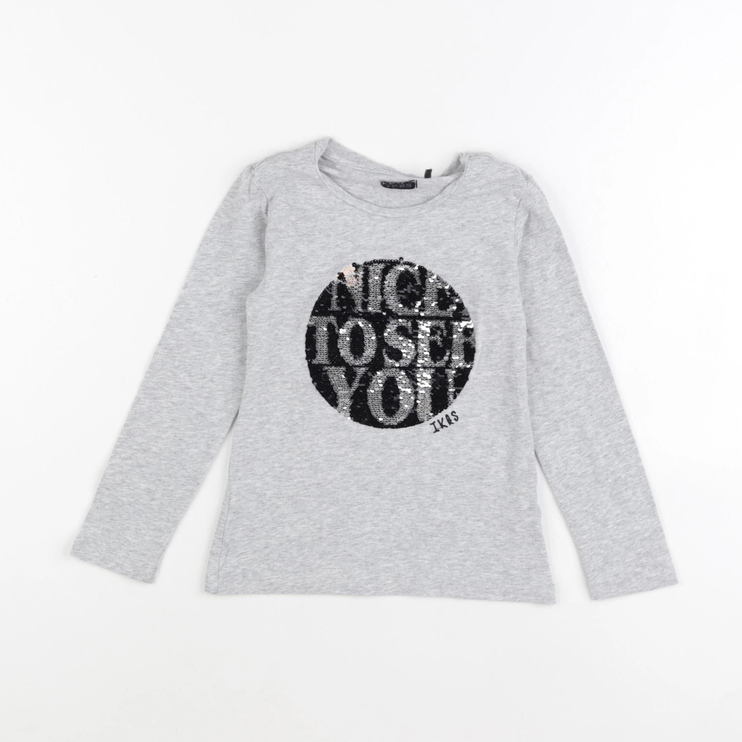 IKKS - tee-shirt gris - 5 ans